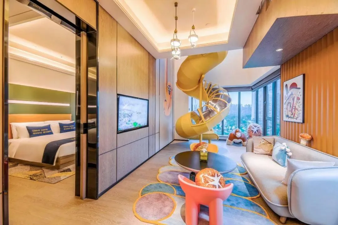 children, Bed in MUSTEL Hotel Guangzhou Nansha