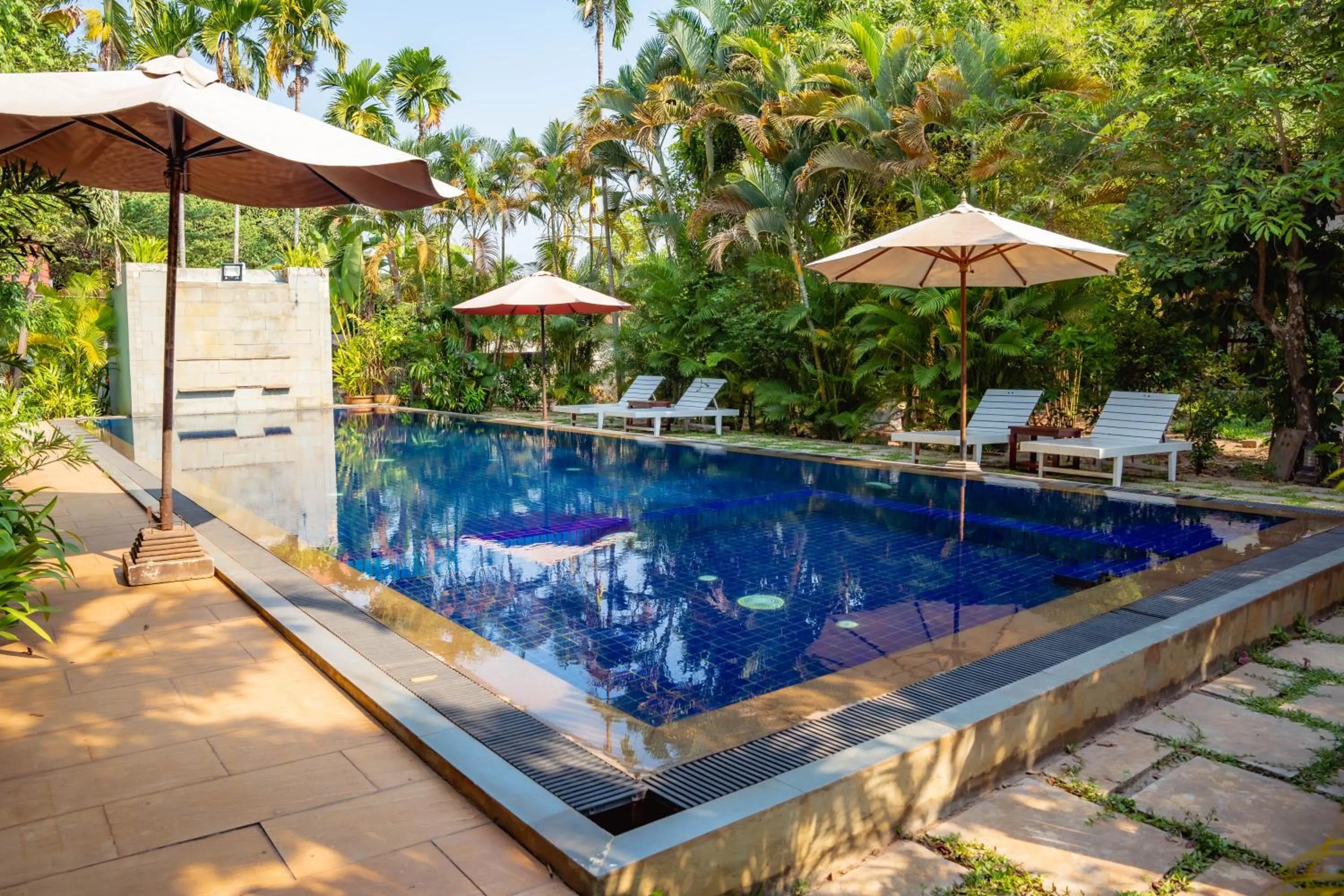 Swimming pool in Luminous Angkor Boutique