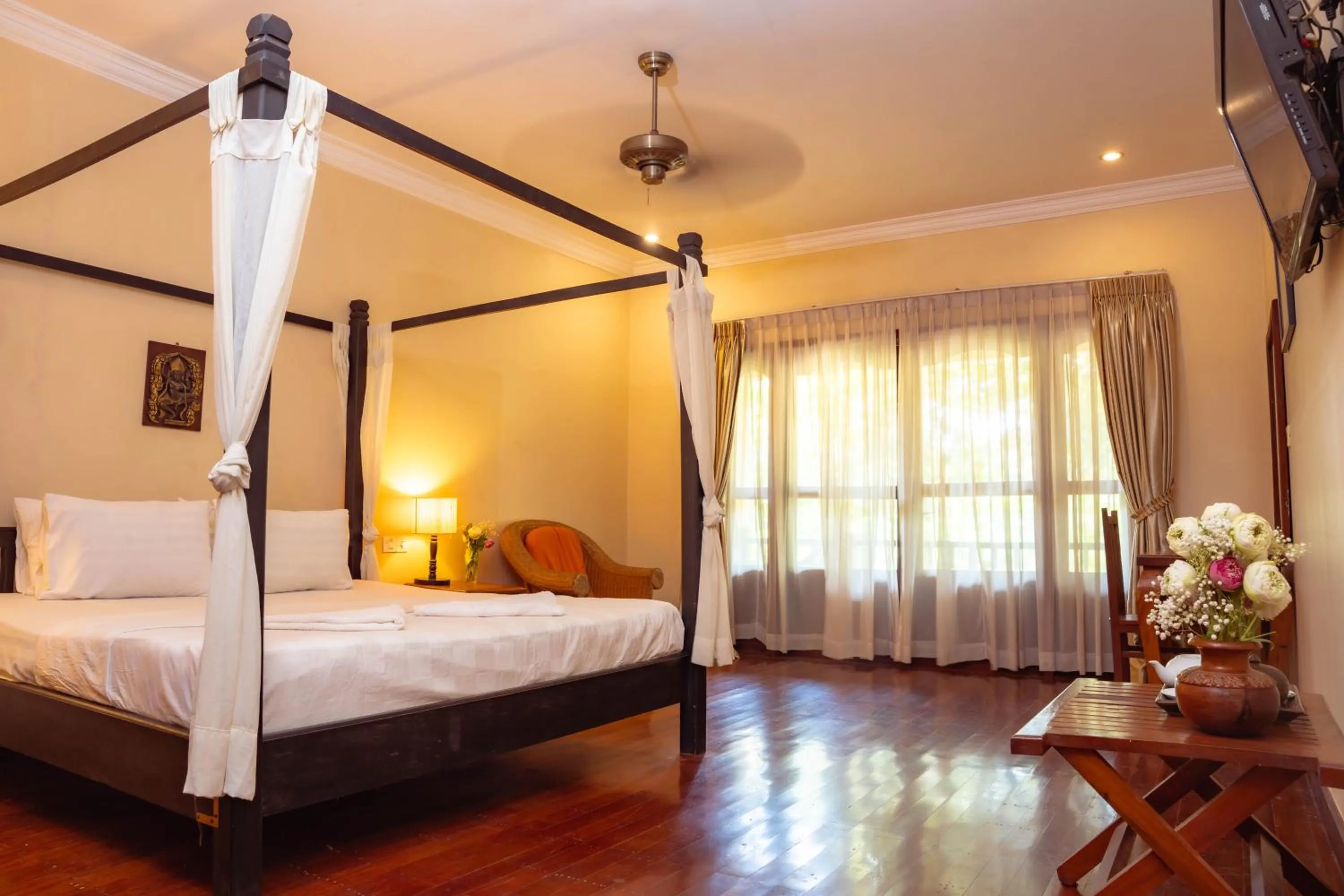 Bed in Luminous Angkor Boutique