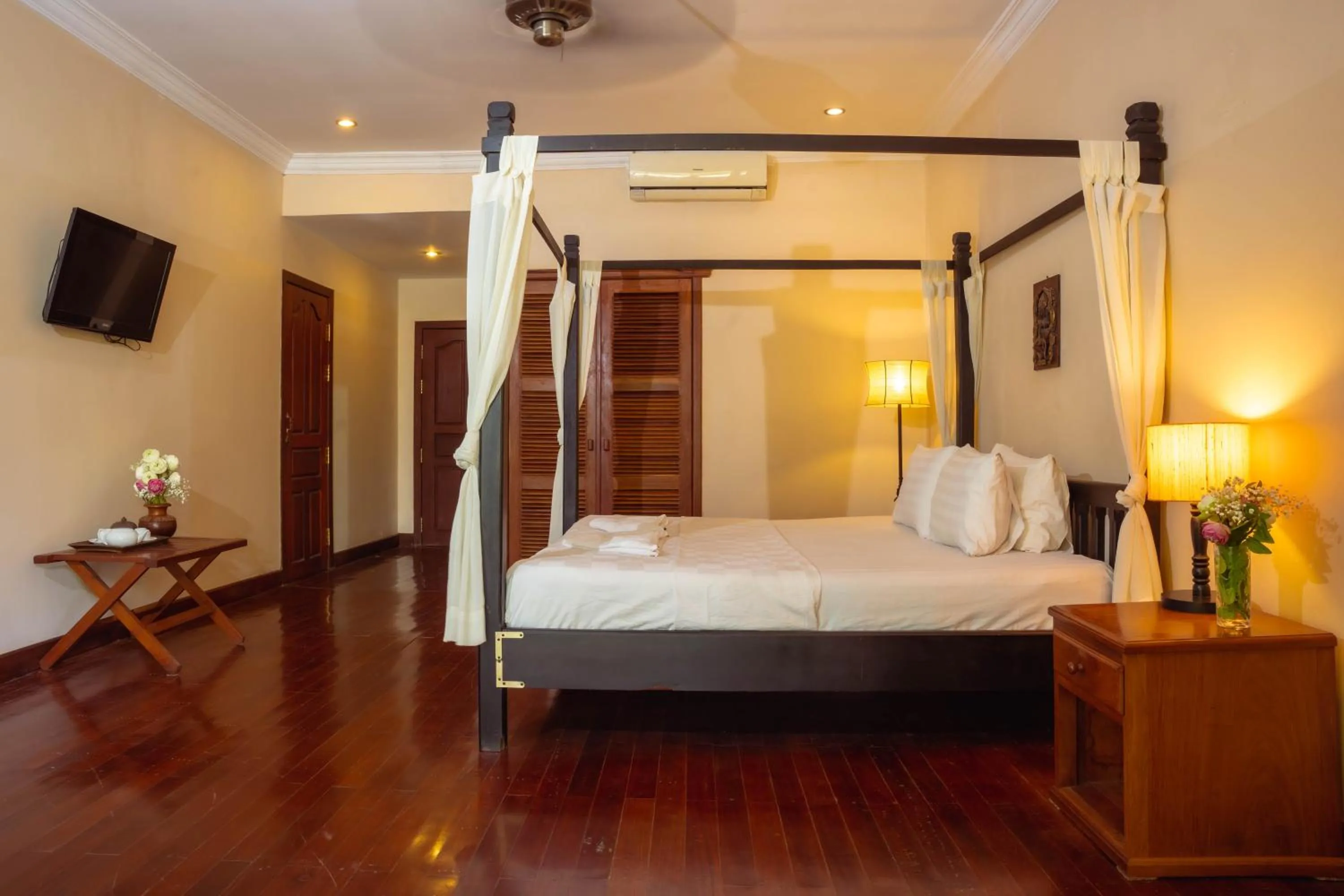 Bedroom in Luminous Angkor Boutique