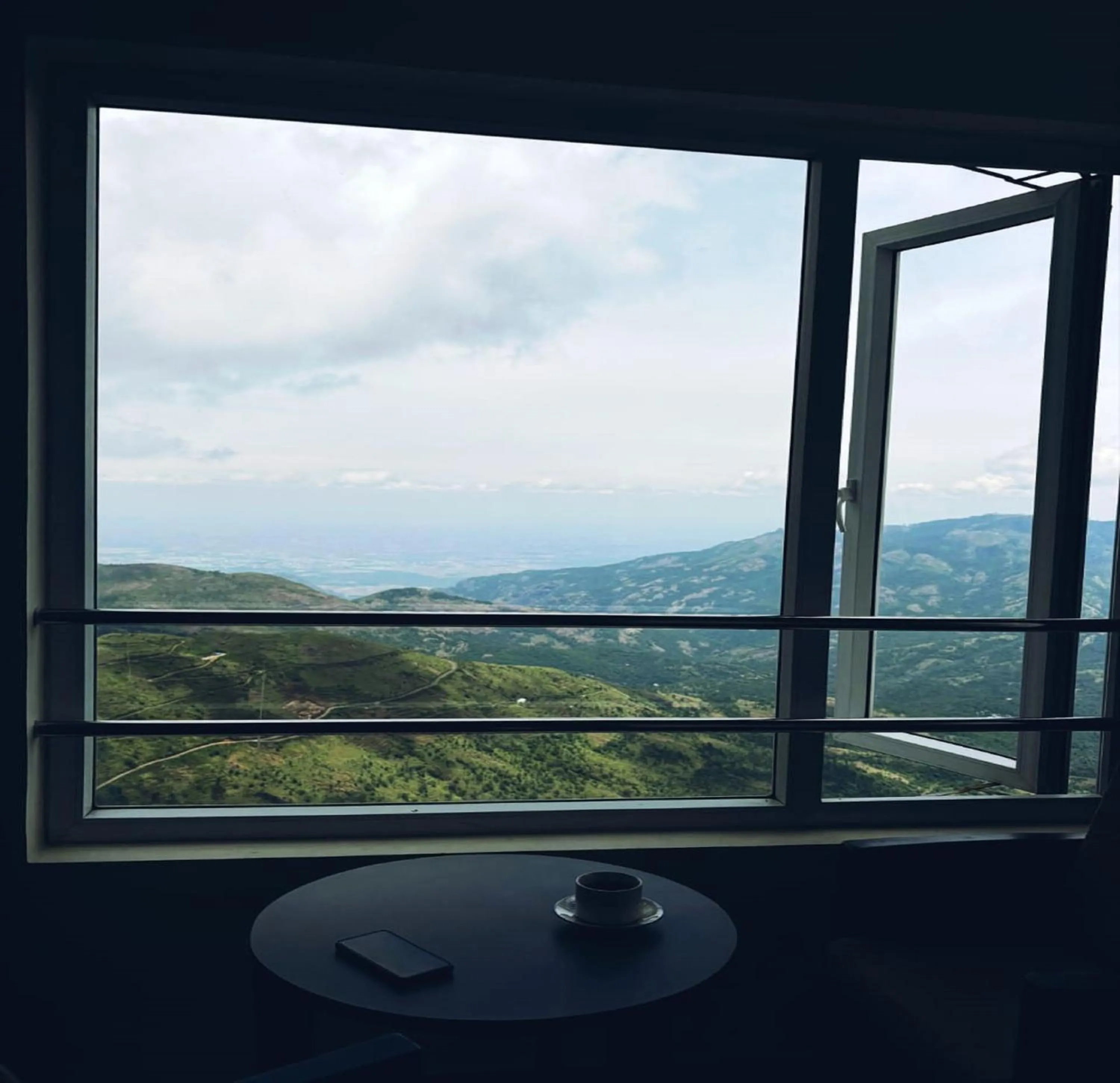 Mountain view in Mist View