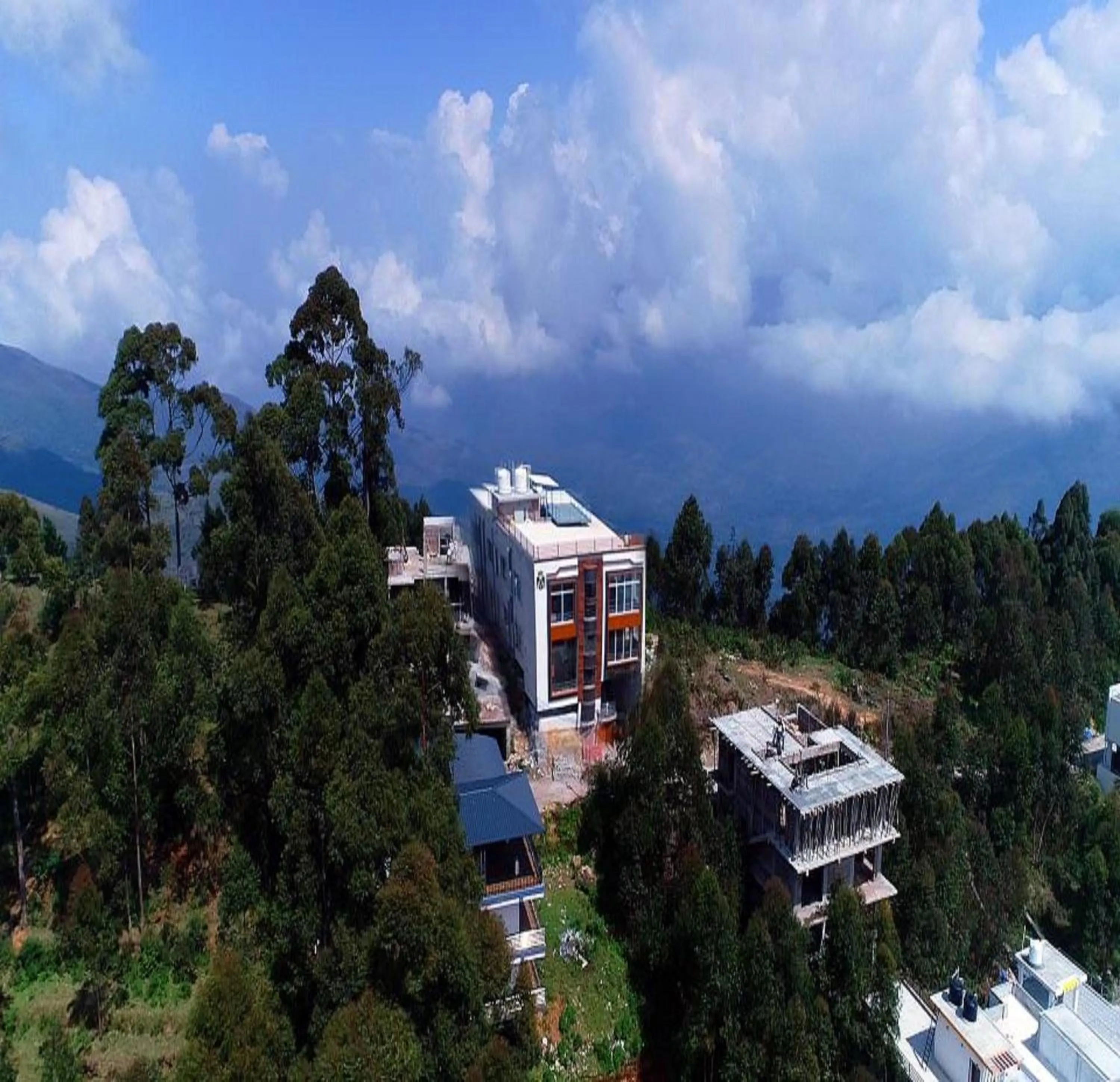 Mountain view in Mist View