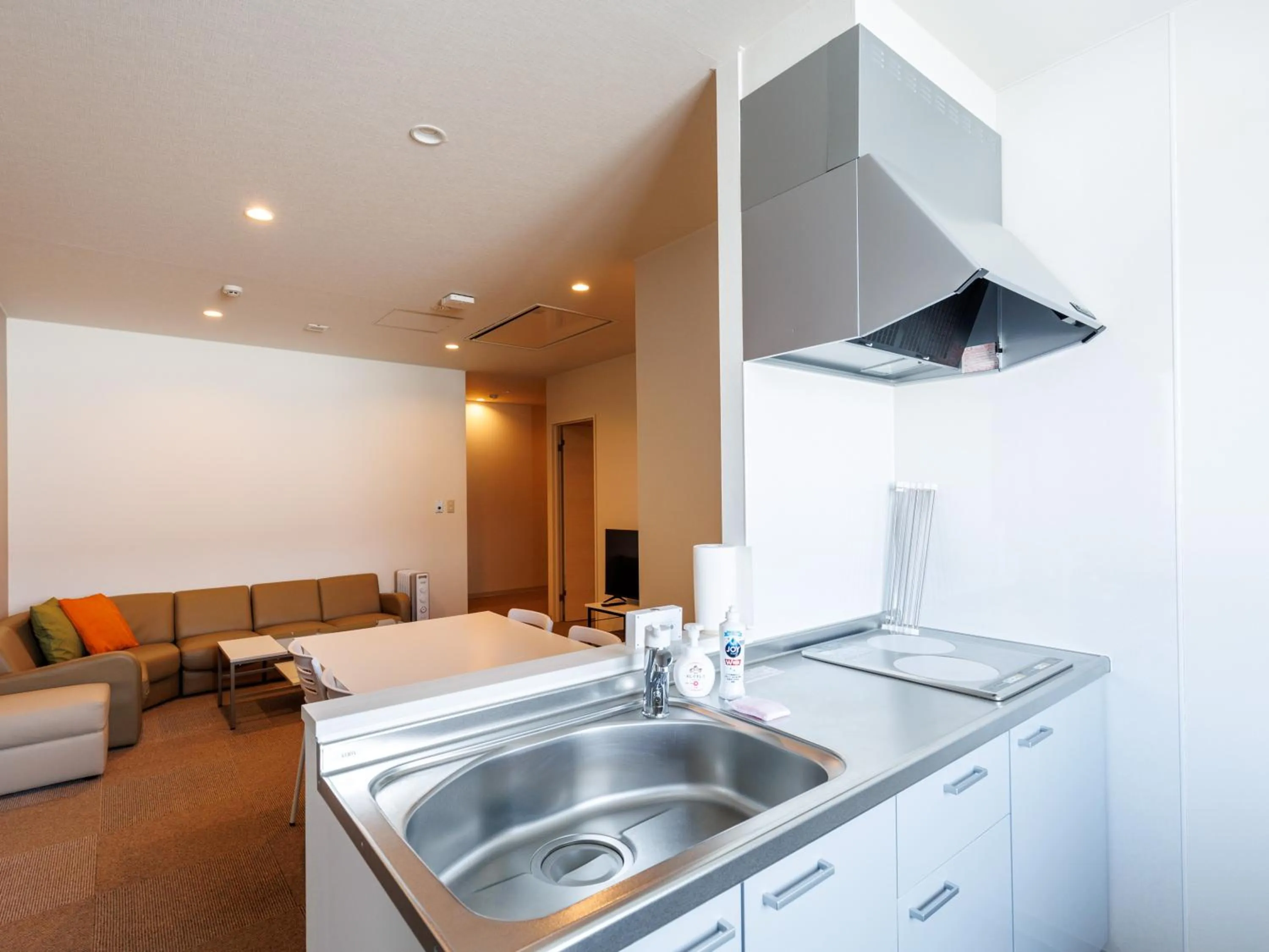 Kitchen or kitchenette in Tabist Kitami Athlete Stays