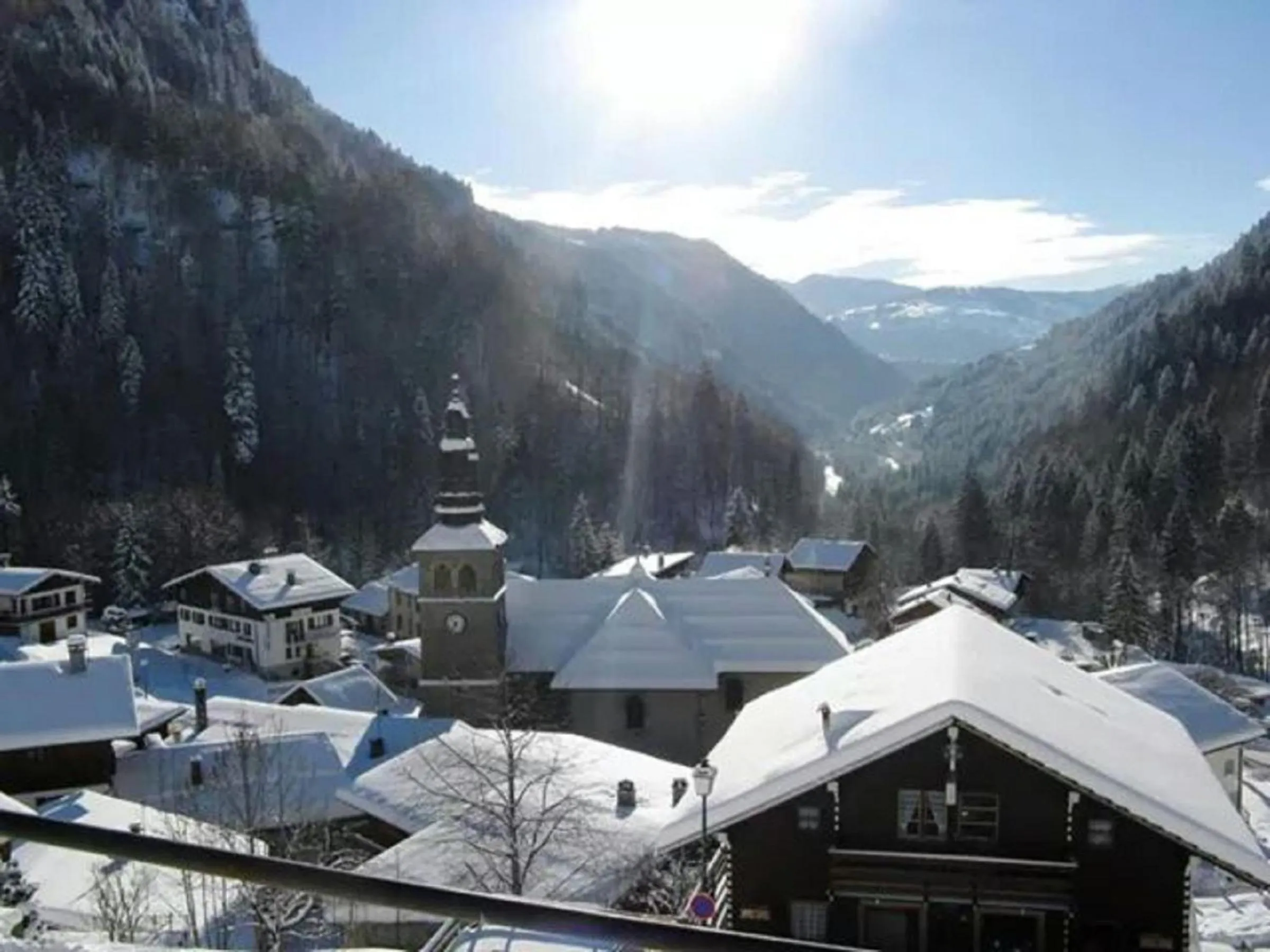 View (from property/room) in Hôtel Flor'Alpes
