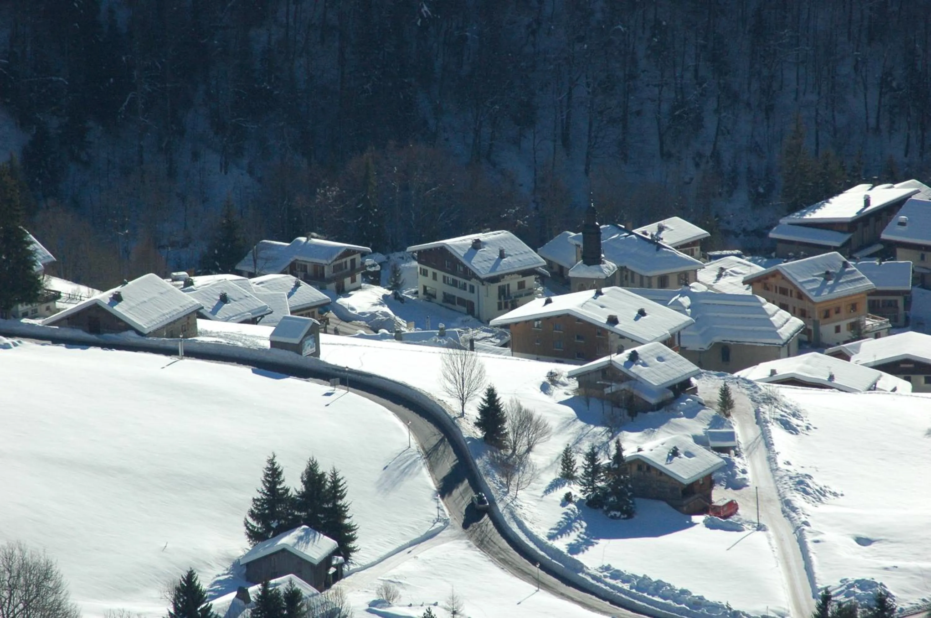 Bird's eye view in Hôtel Flor'Alpes