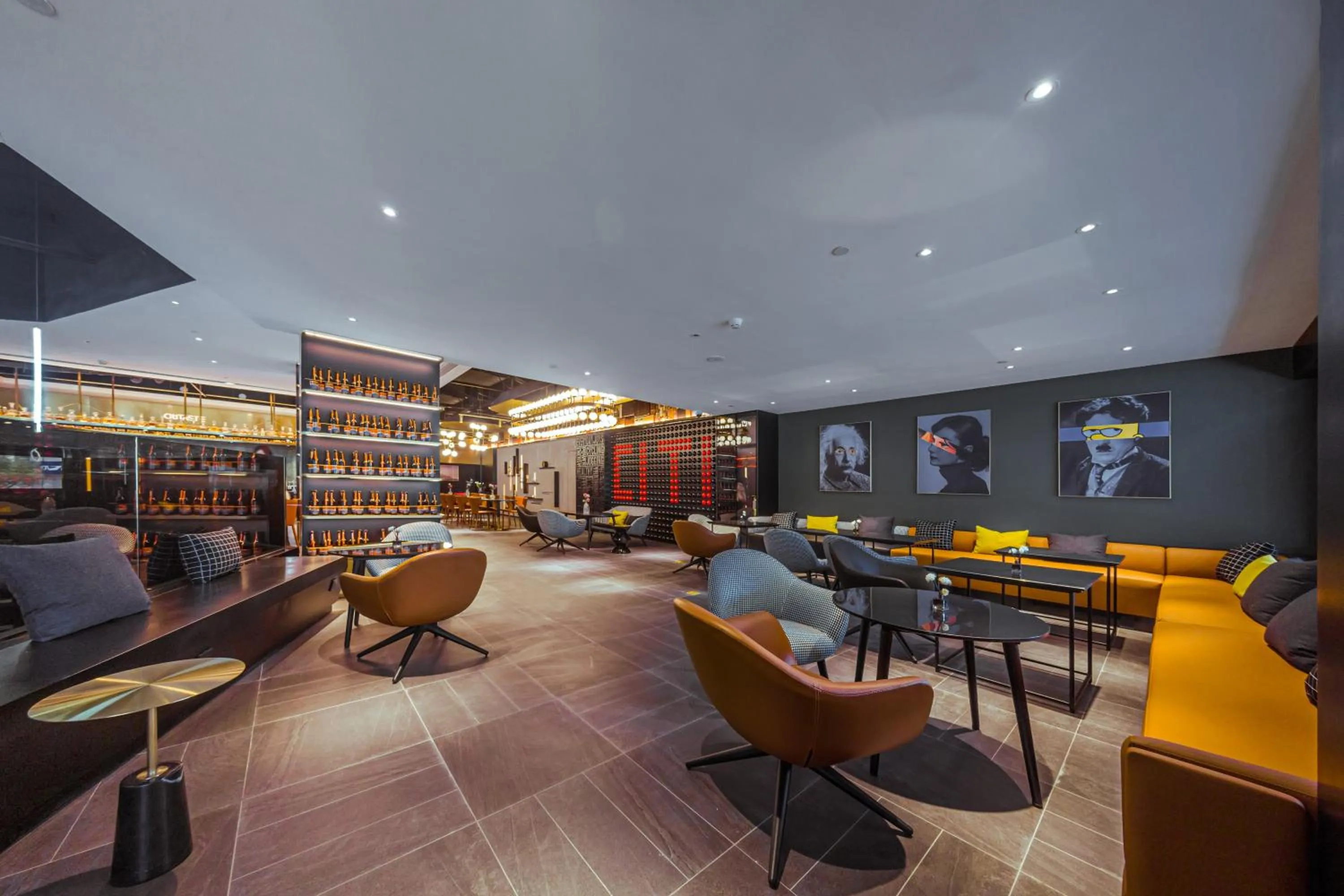 Seating area in Shanghai Lianhang Road Pujiang Town CitiGO Hotel