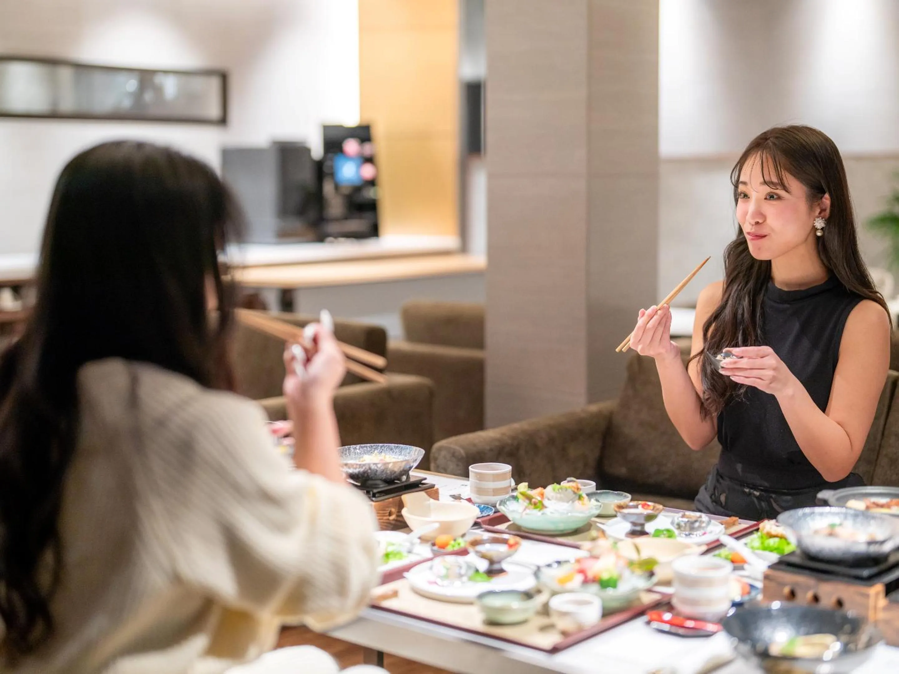 Dinner in FIVE SPRING RESORT THE SHIRAHAMA