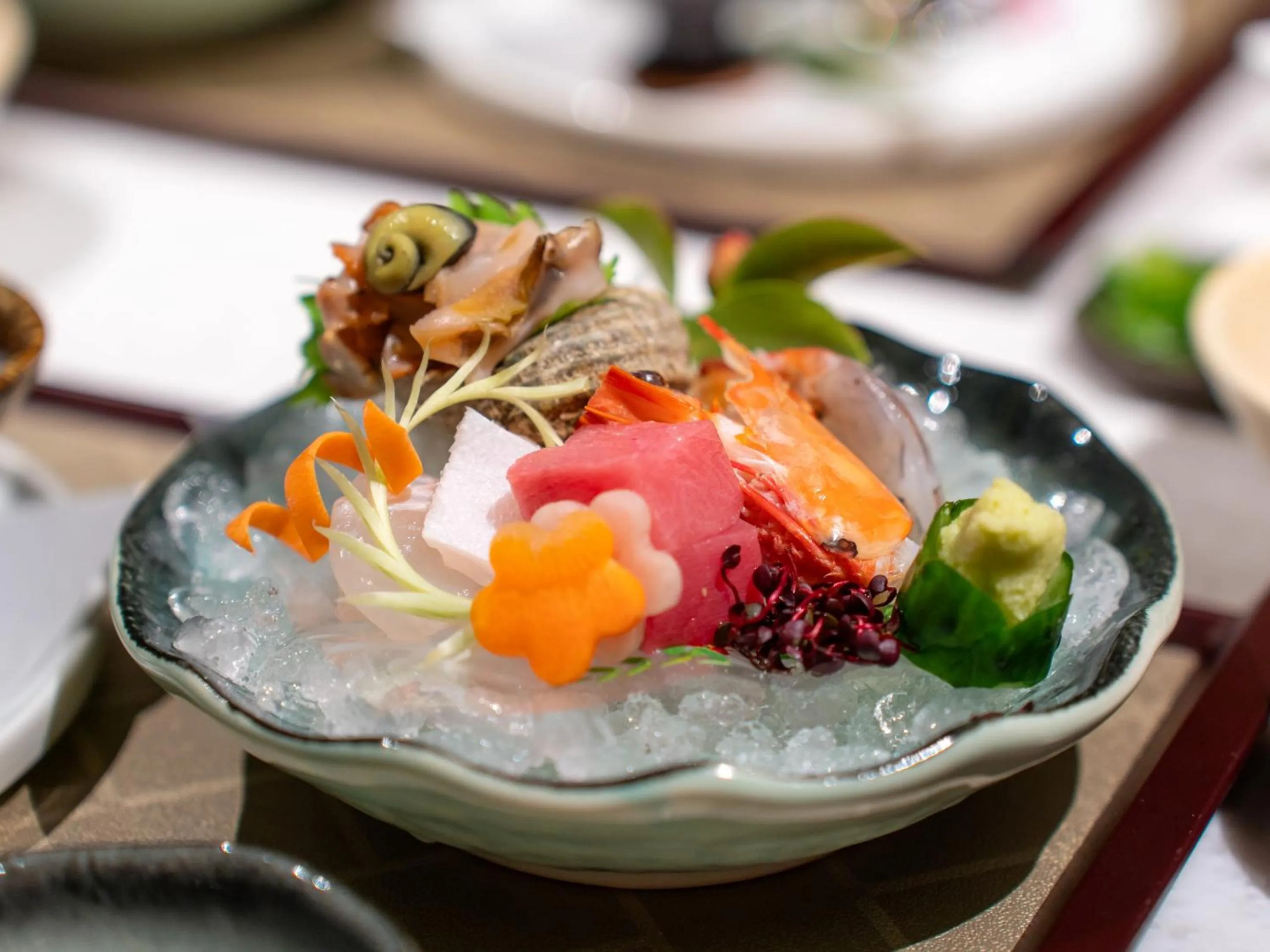 Dinner in FIVE SPRING RESORT THE SHIRAHAMA