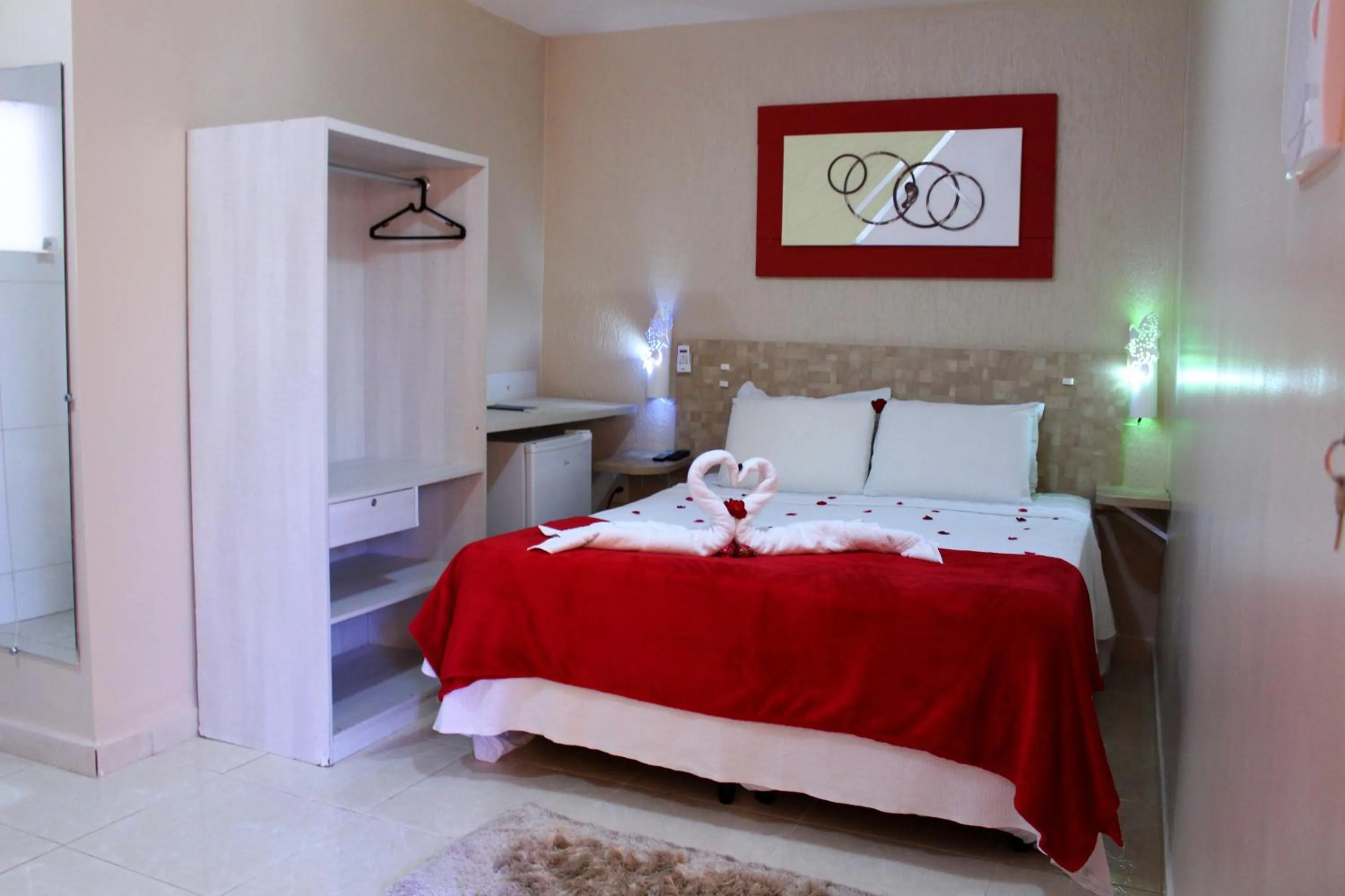 Bed in Pousada Badejo