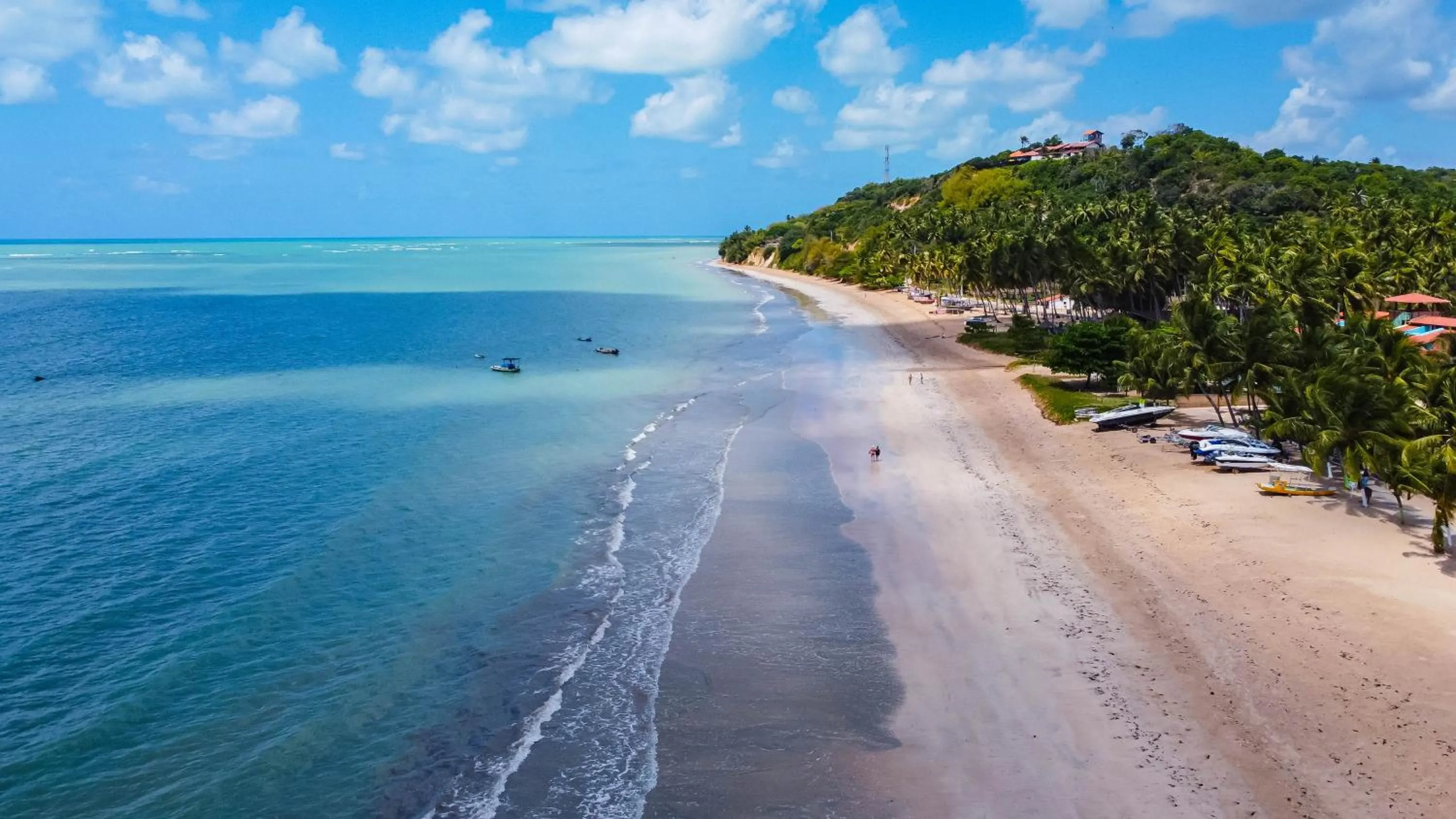Beach in Pousada Badejo