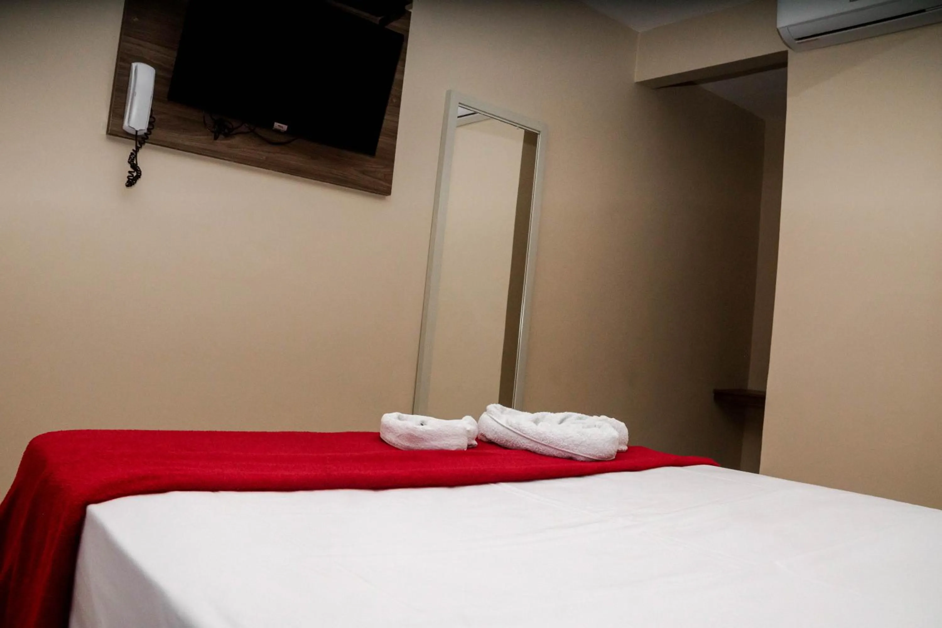 Bed in Pousada Badejo