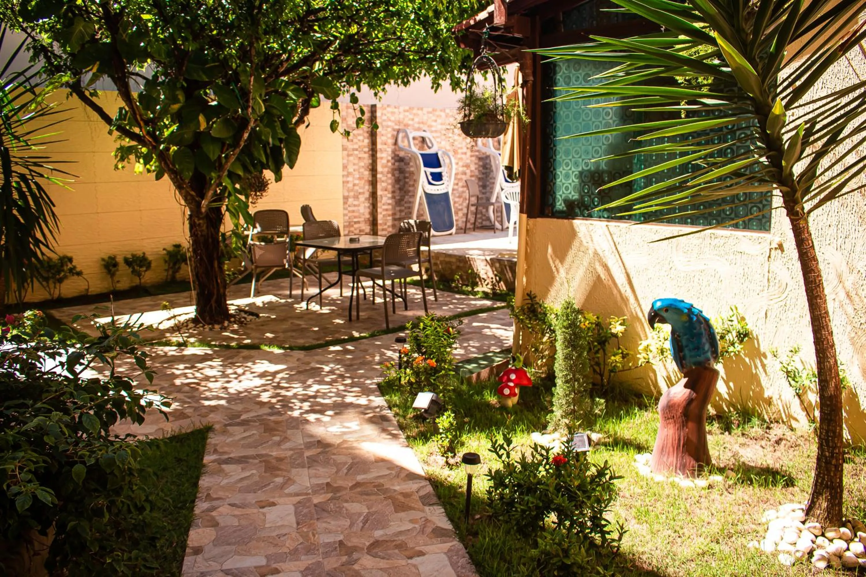 Patio in Pousada Badejo