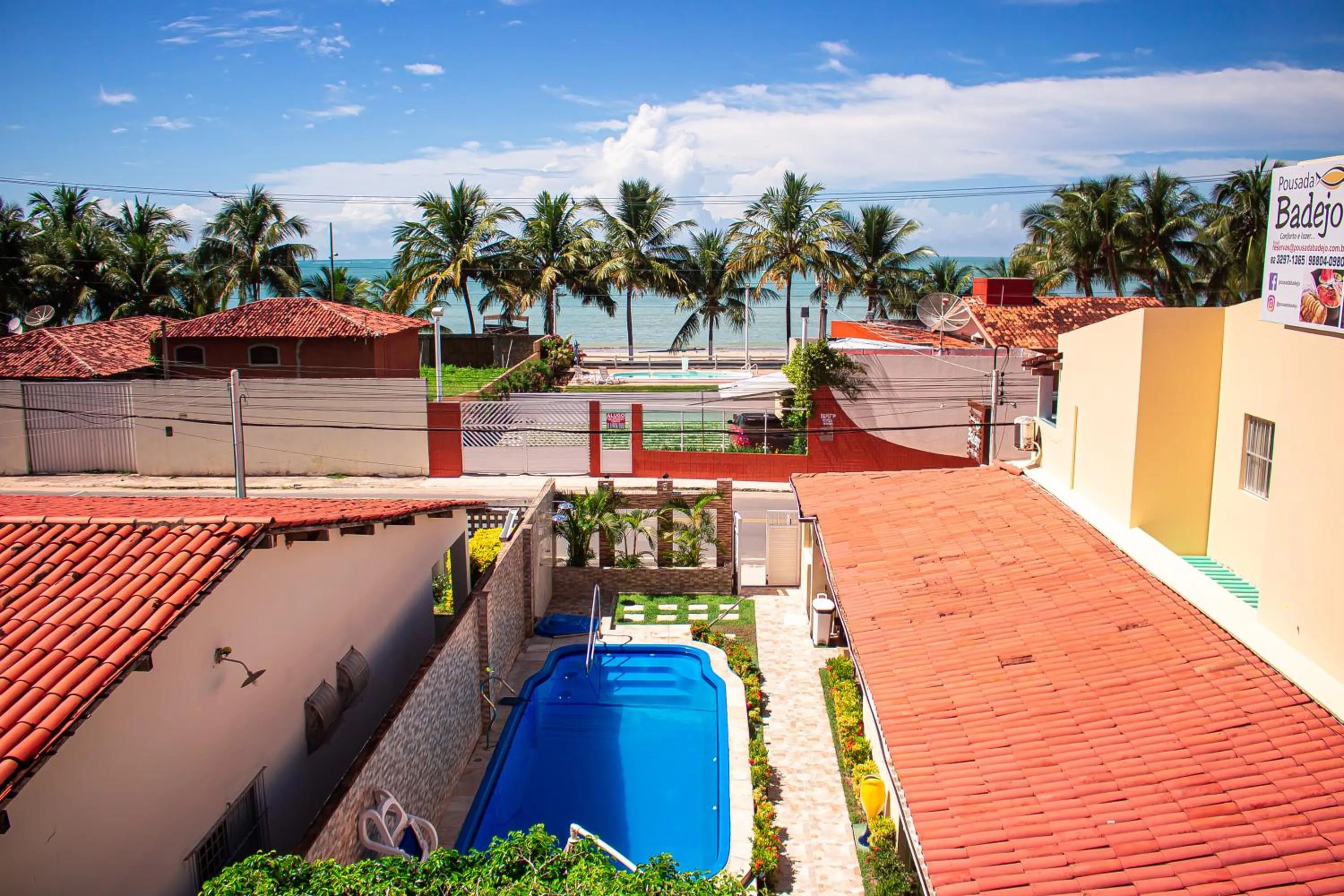 Sea view in Pousada Badejo