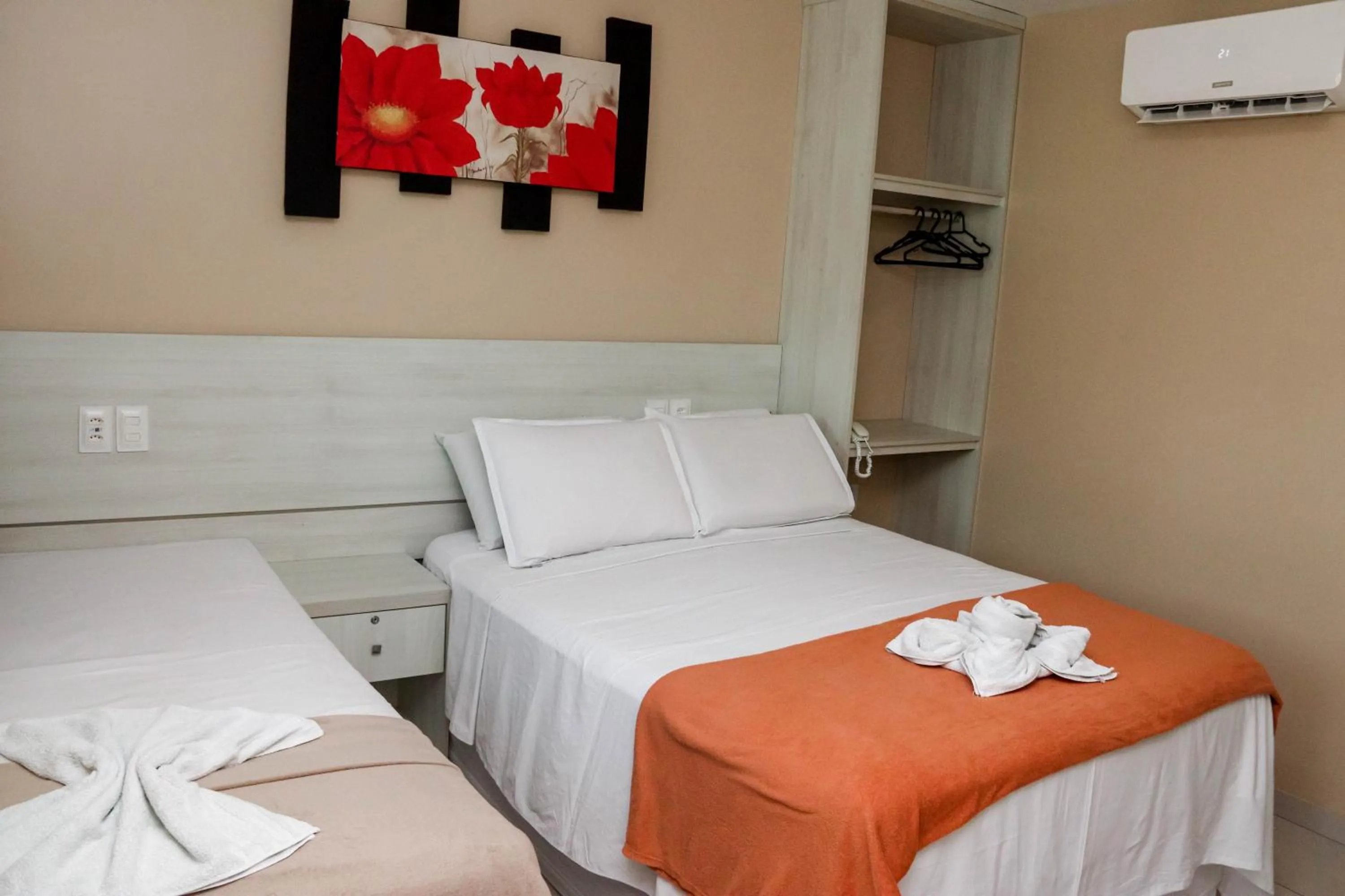 Bed in Pousada Badejo