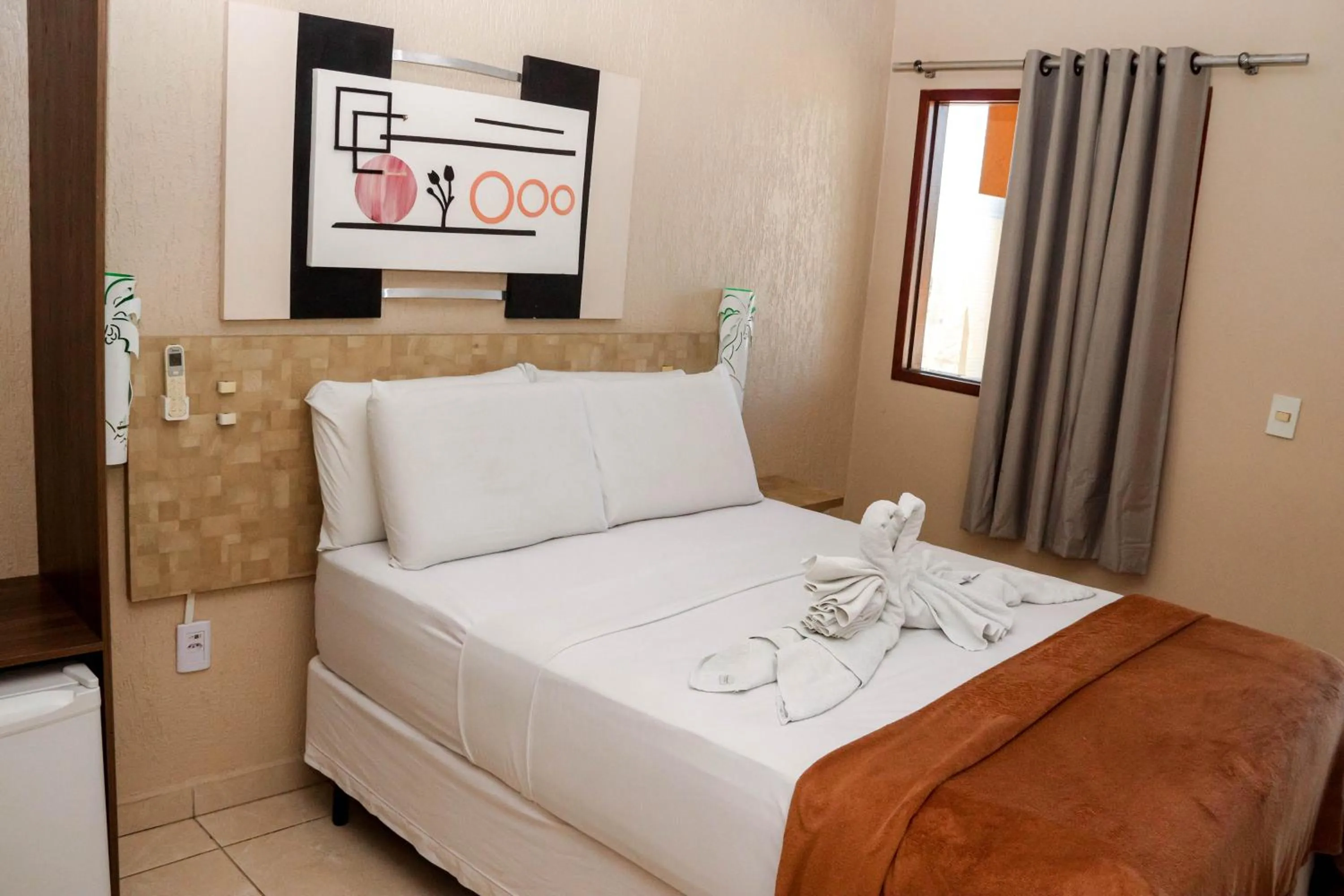 Bed in Pousada Badejo