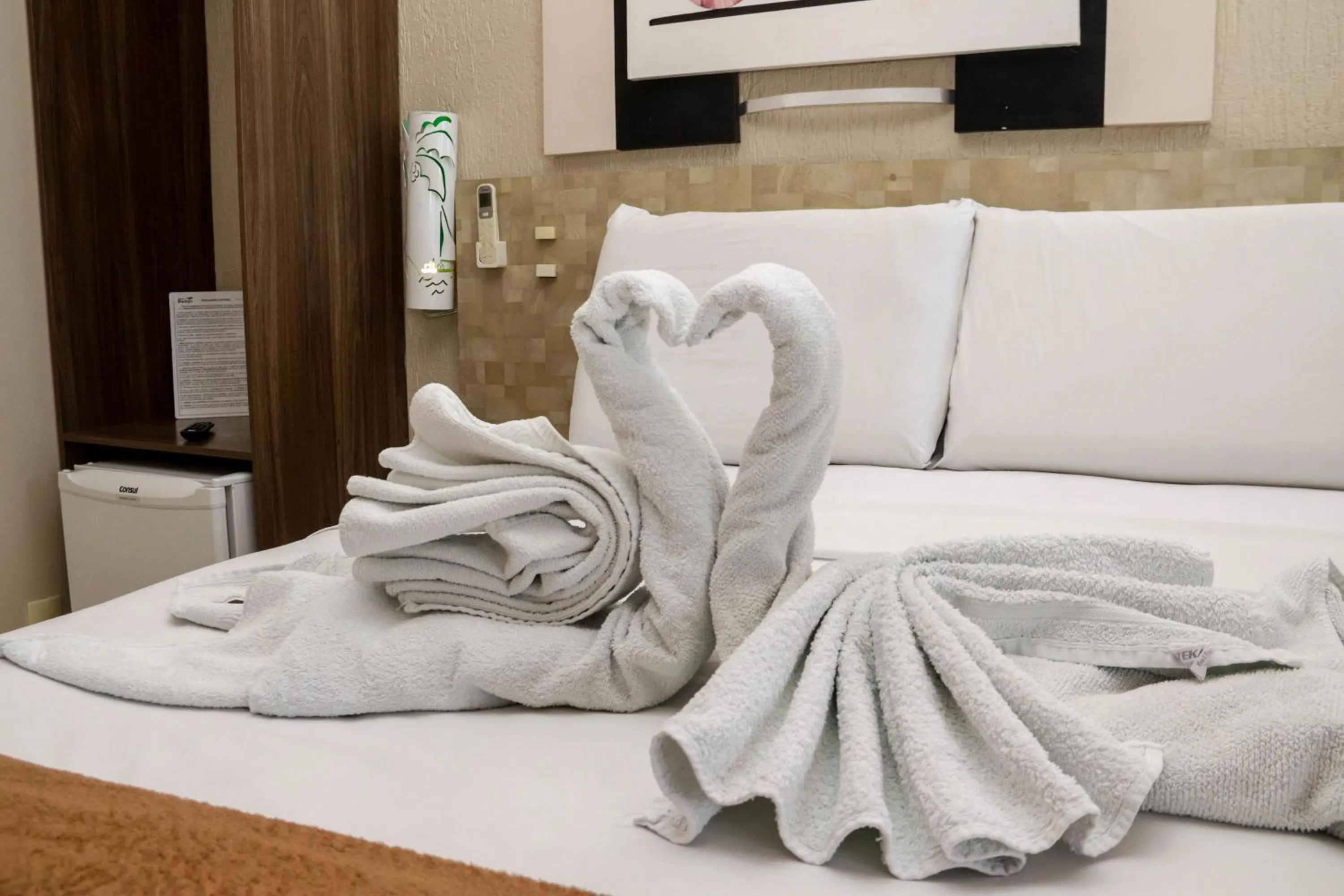 Bed in Pousada Badejo