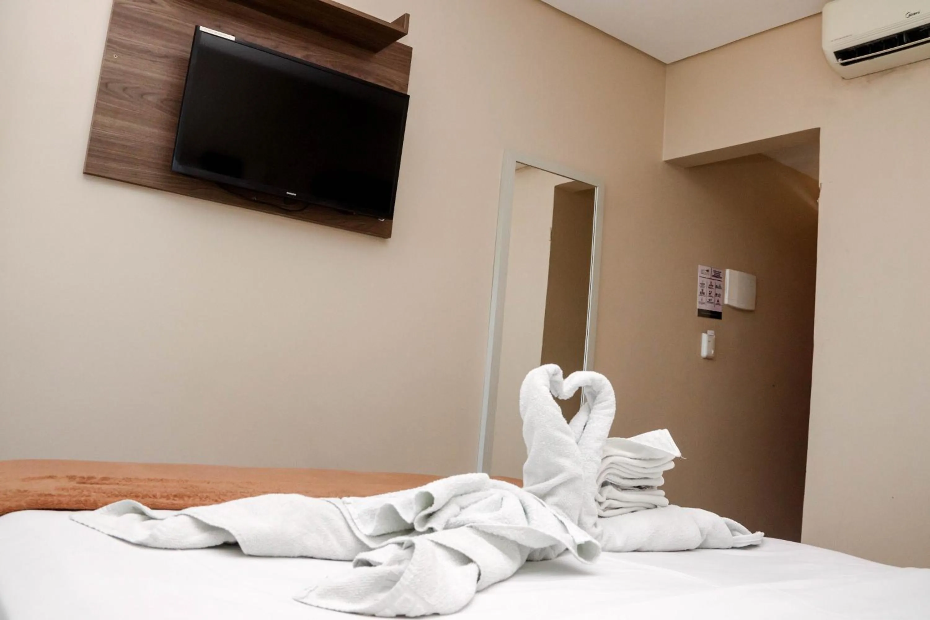 Bed in Pousada Badejo