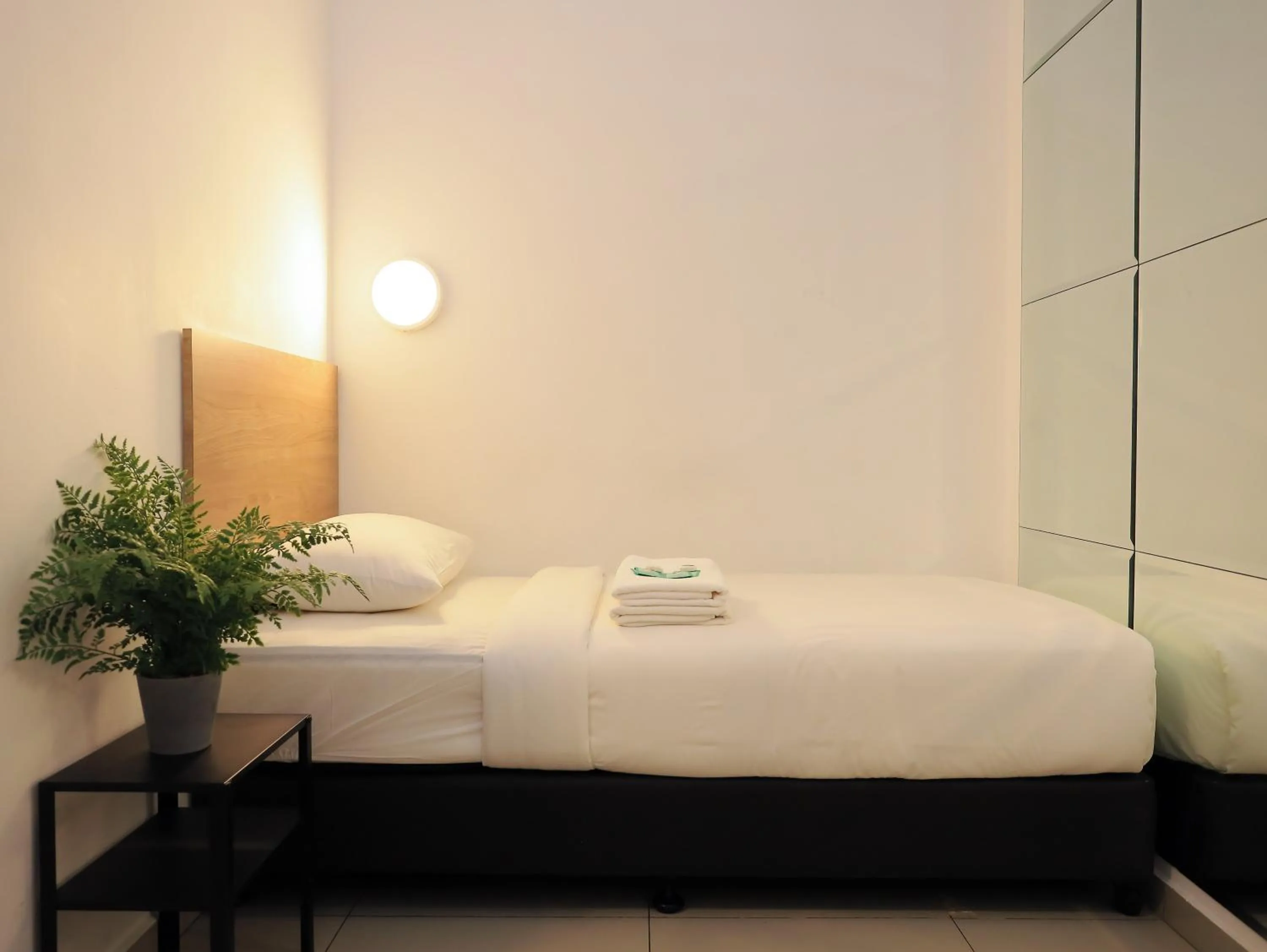 Bed in BIG TREE HOTEL