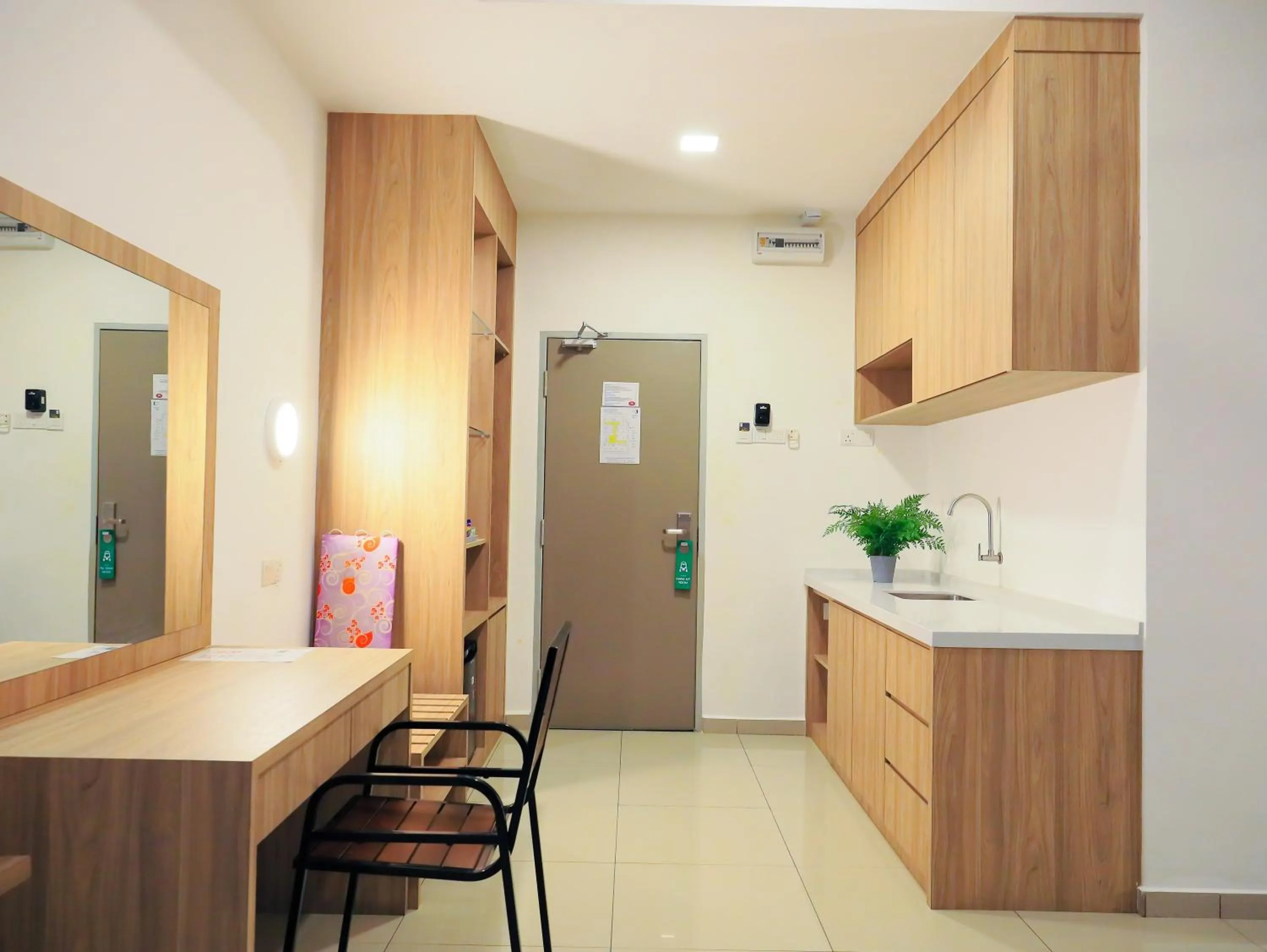 Kitchen or kitchenette in BIG TREE HOTEL