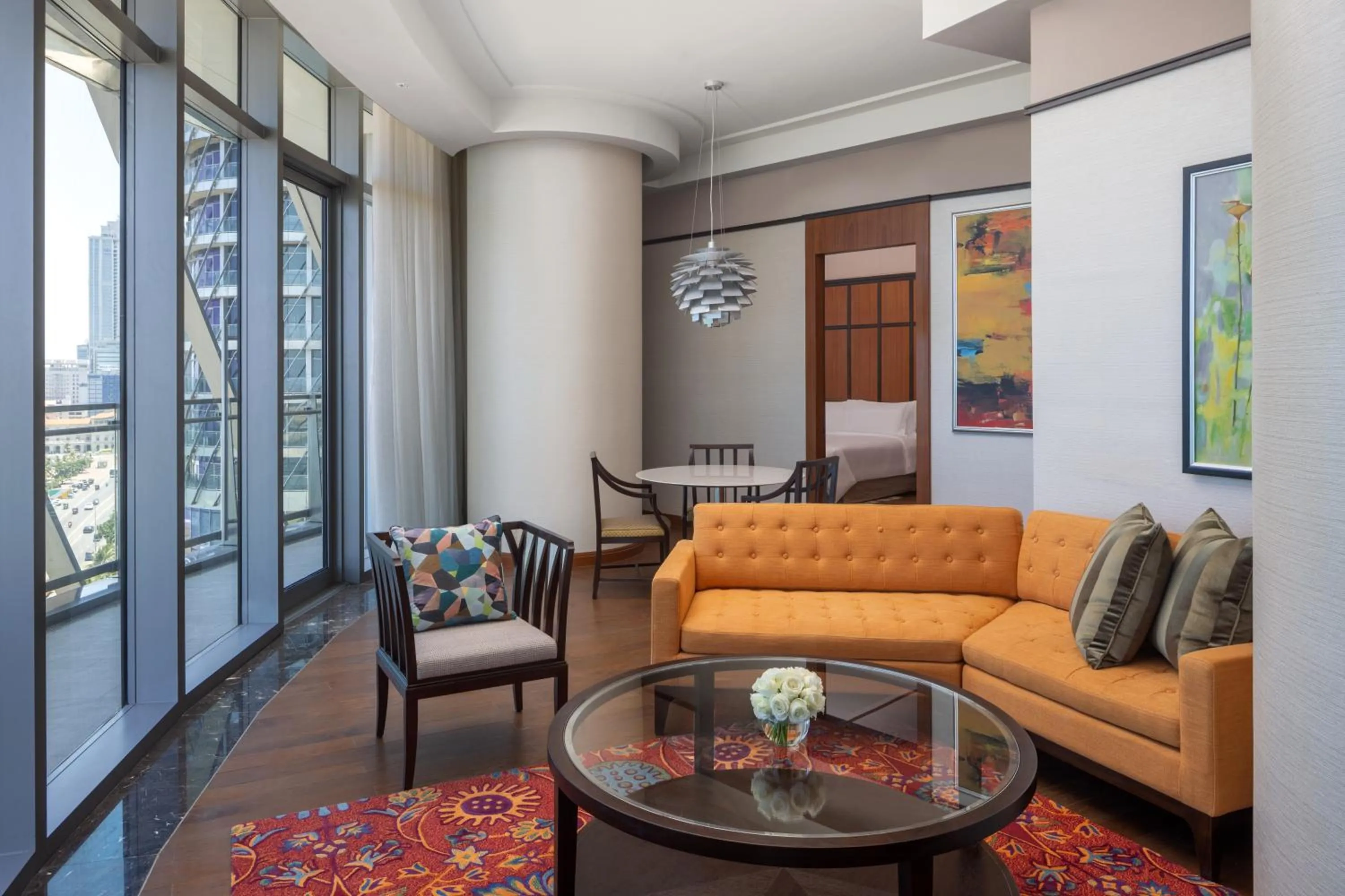 Living room in ITC Ratnadipa, a Luxury Collection Hotel, Colombo