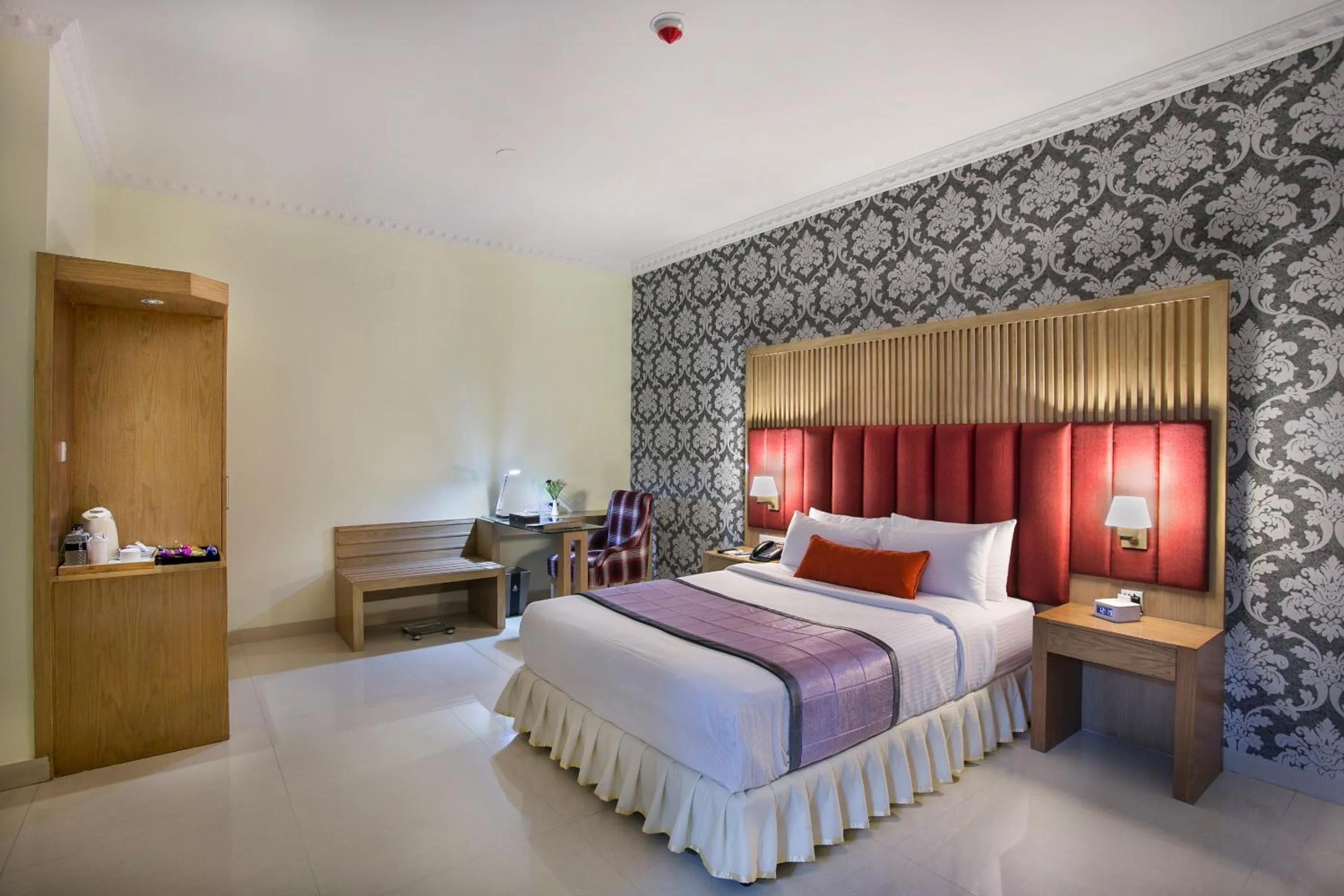 Photo of the whole room, Bed in Ascott Palace Dhaka