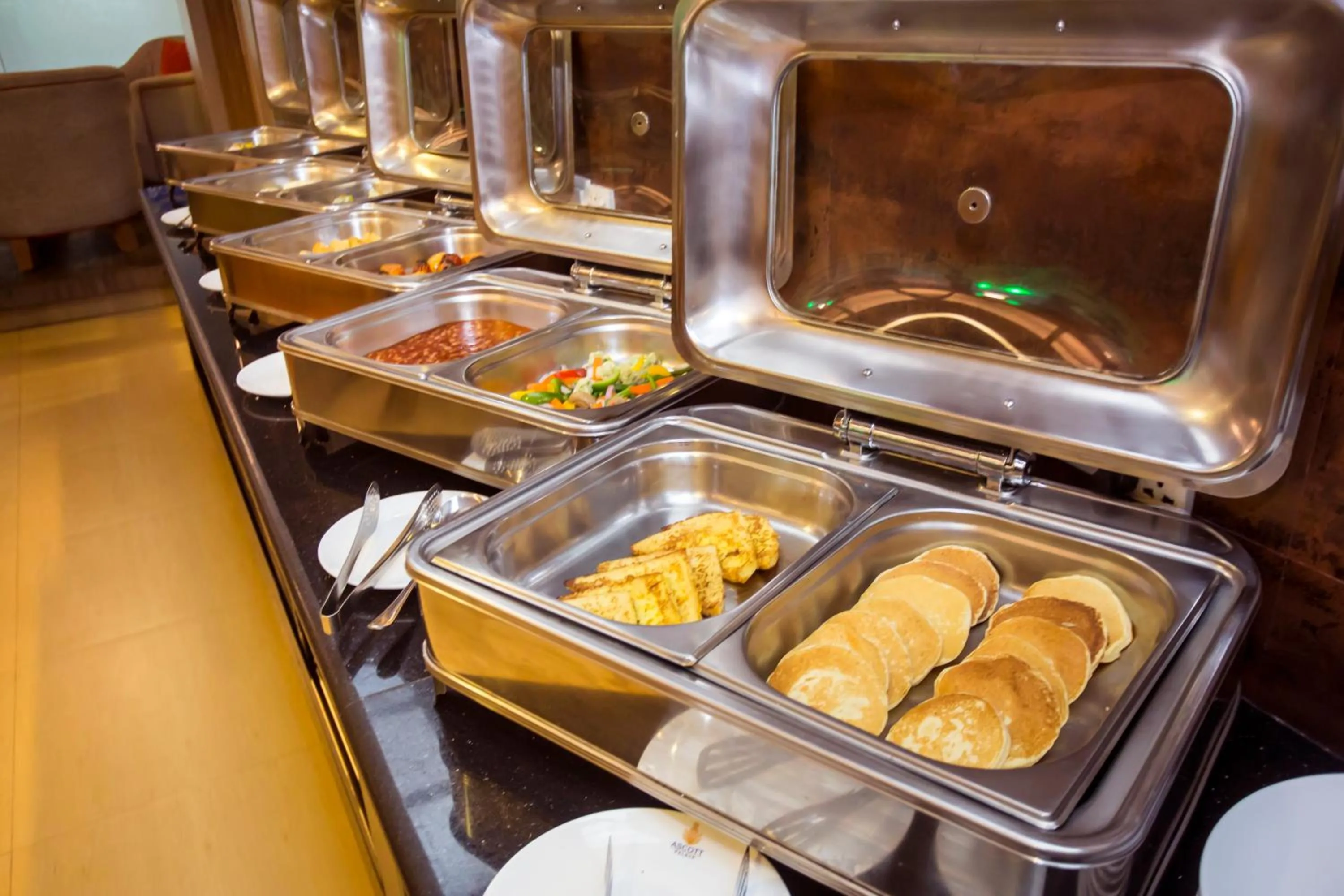 Buffet breakfast in Ascott Palace Dhaka