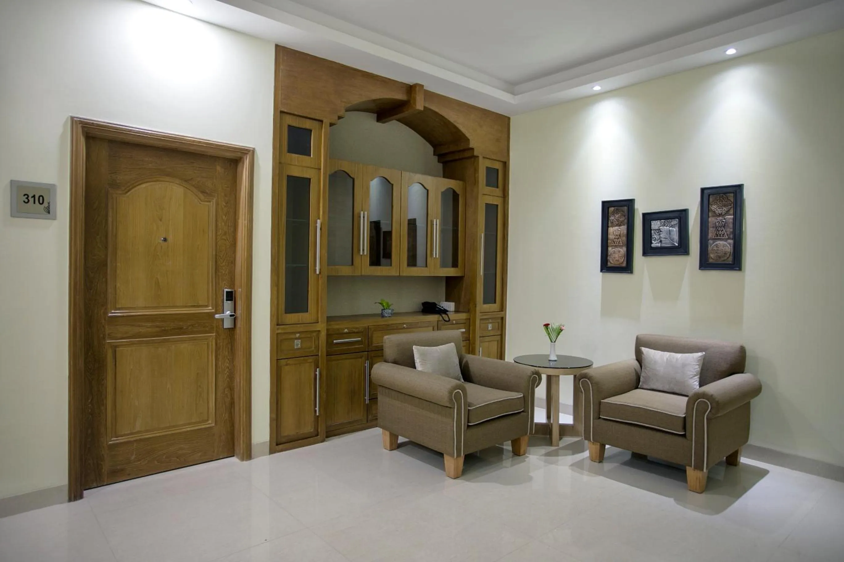 Seating area in Ascott Palace Dhaka