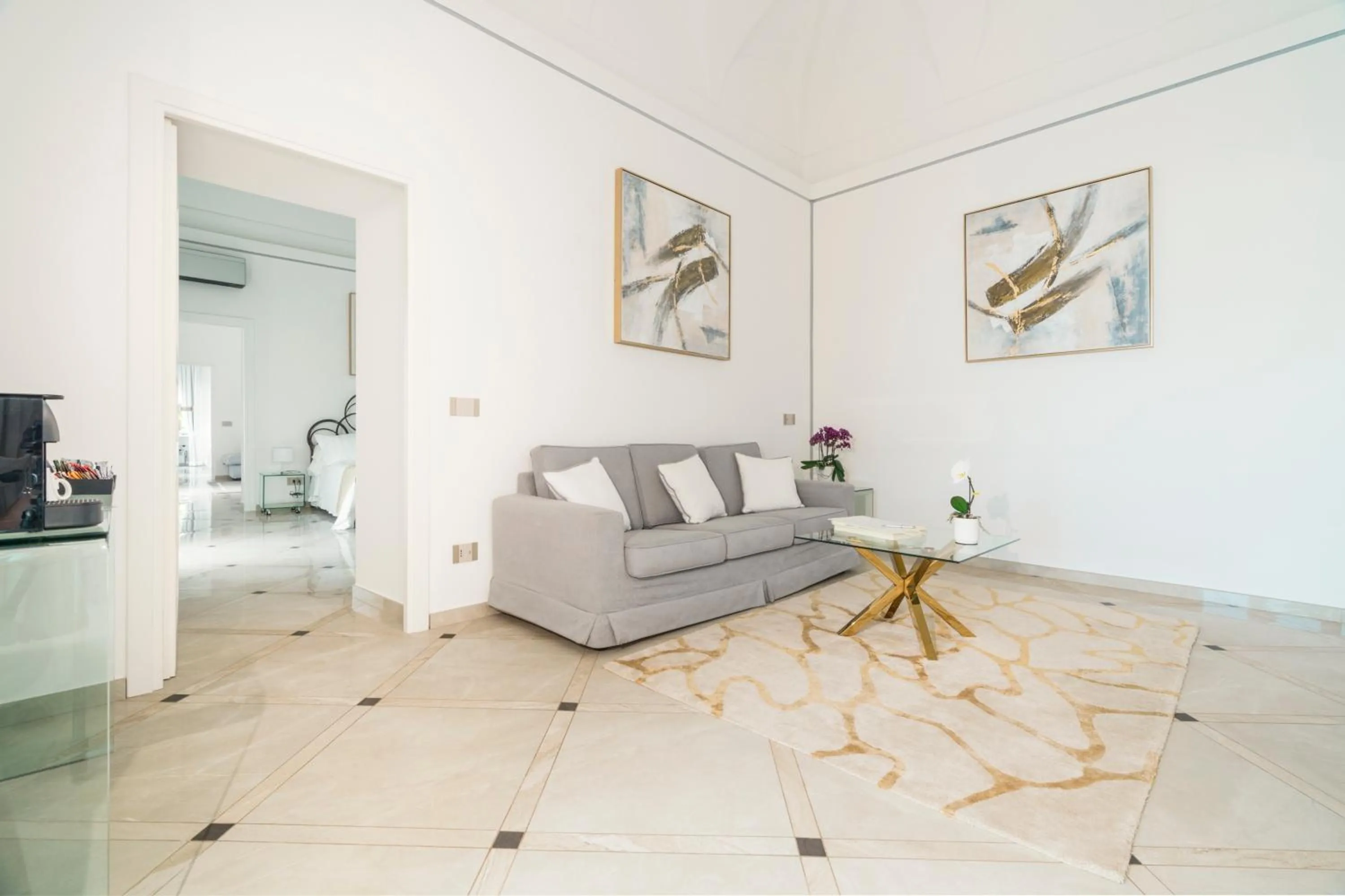 Living room in Villa Magia