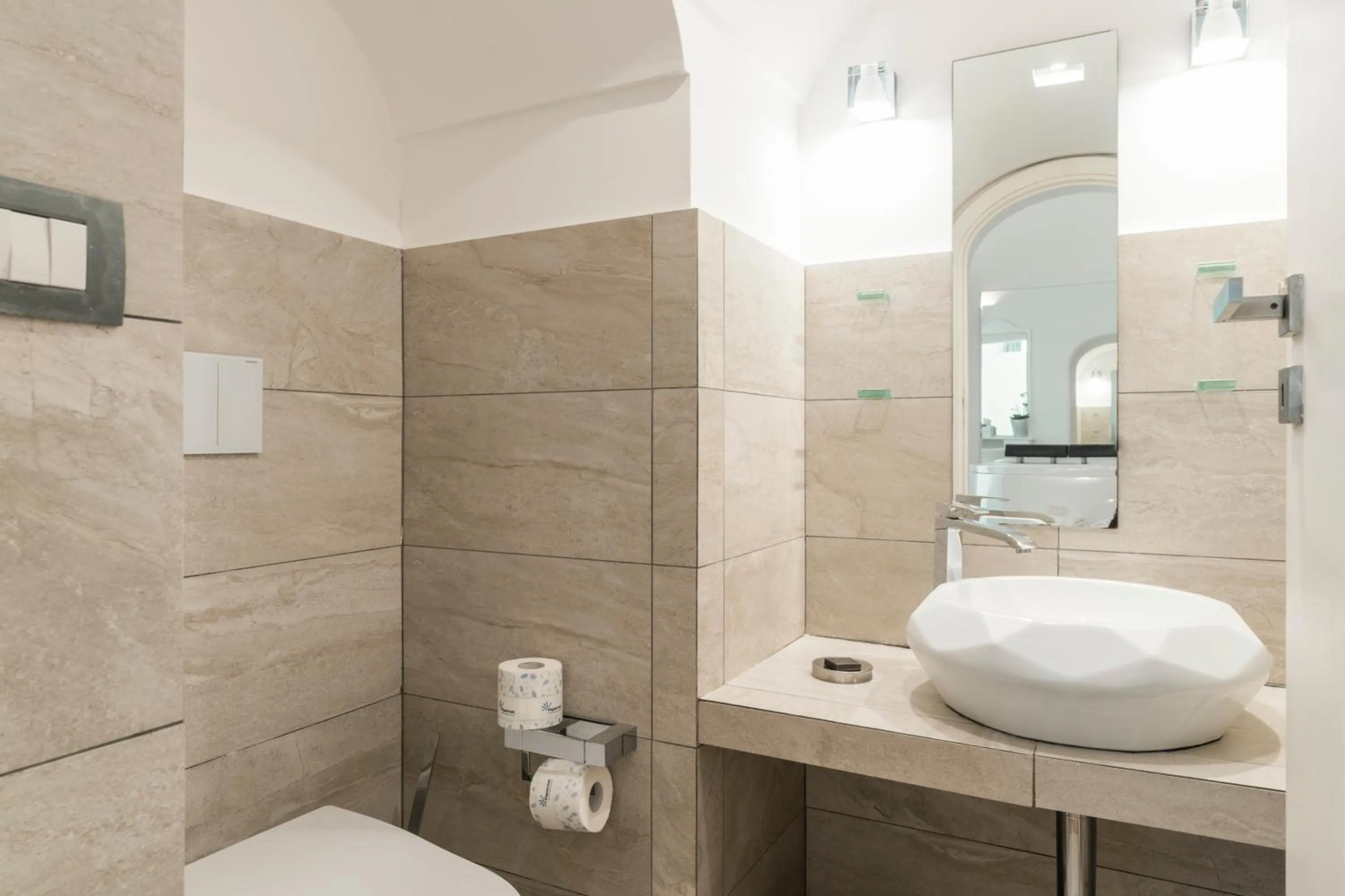 Shower in Villa Magia