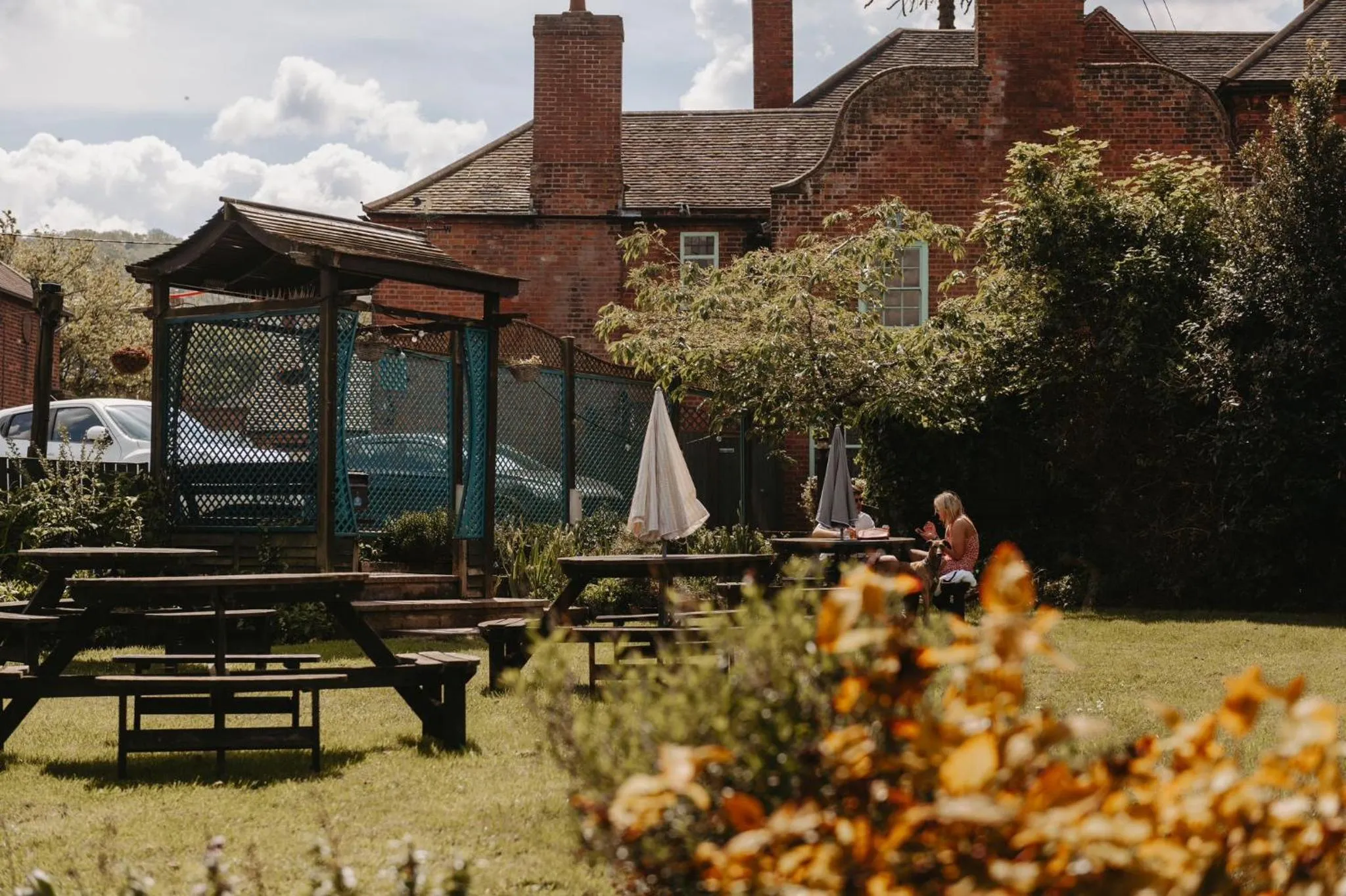 Garden in Old Orleton Inn