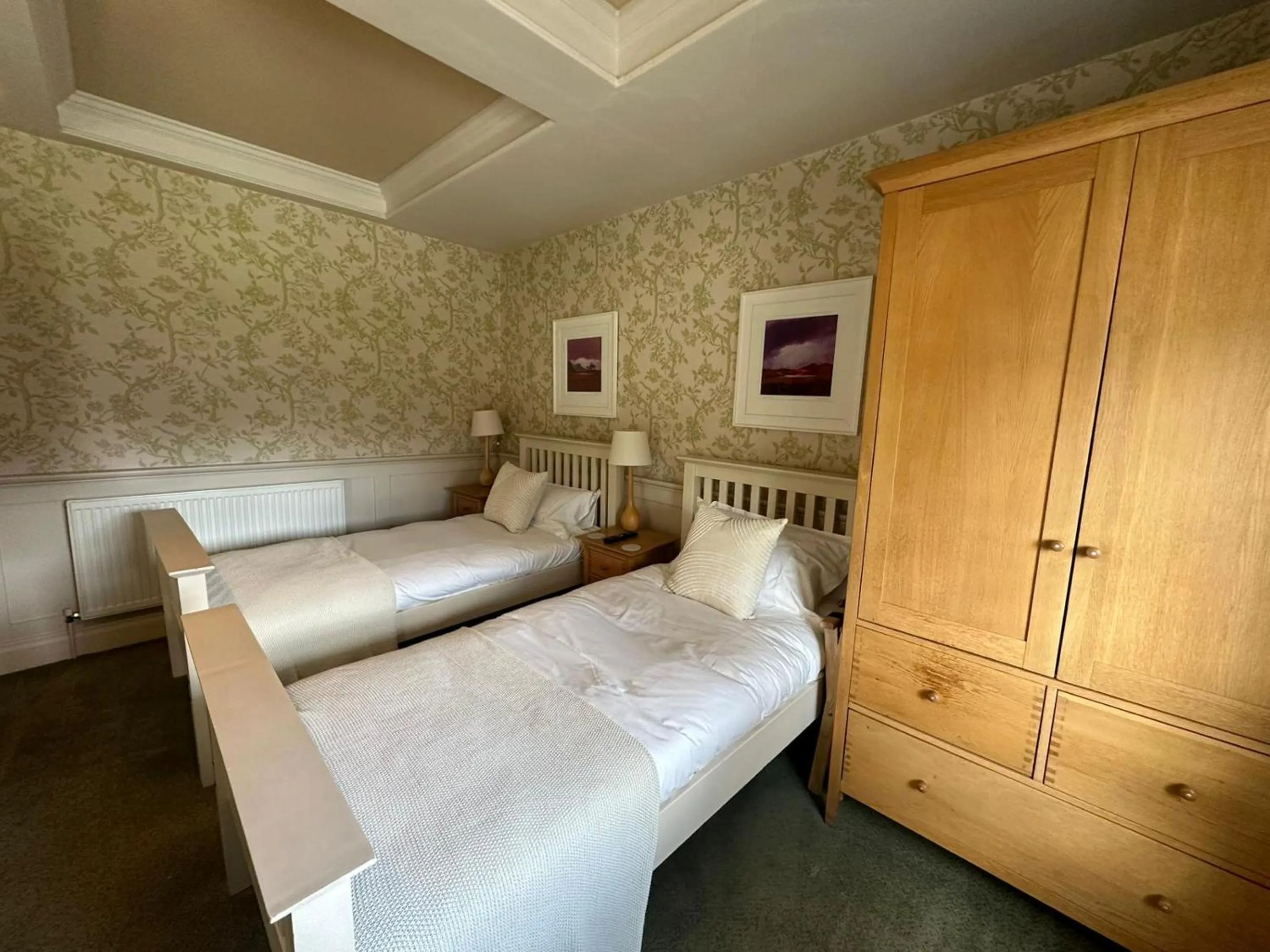 Bed in Old Orleton Inn