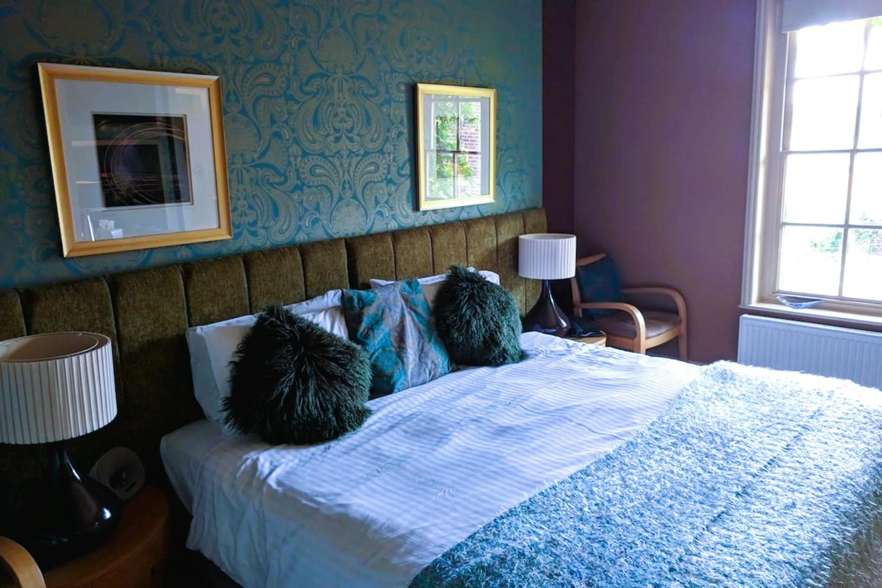 Bed in Old Orleton Inn