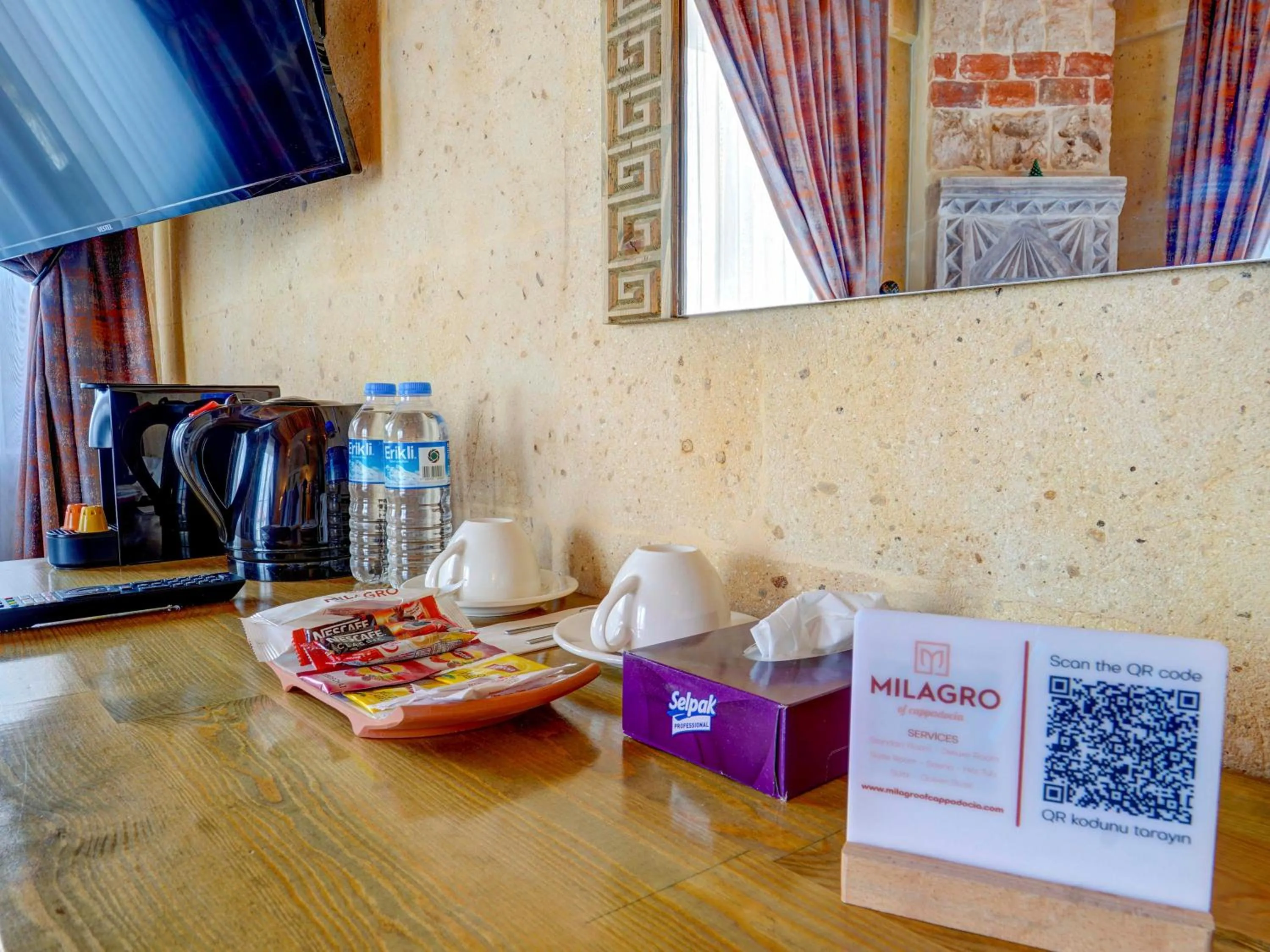Coffee/tea facilities in Milagro of Cappadocia