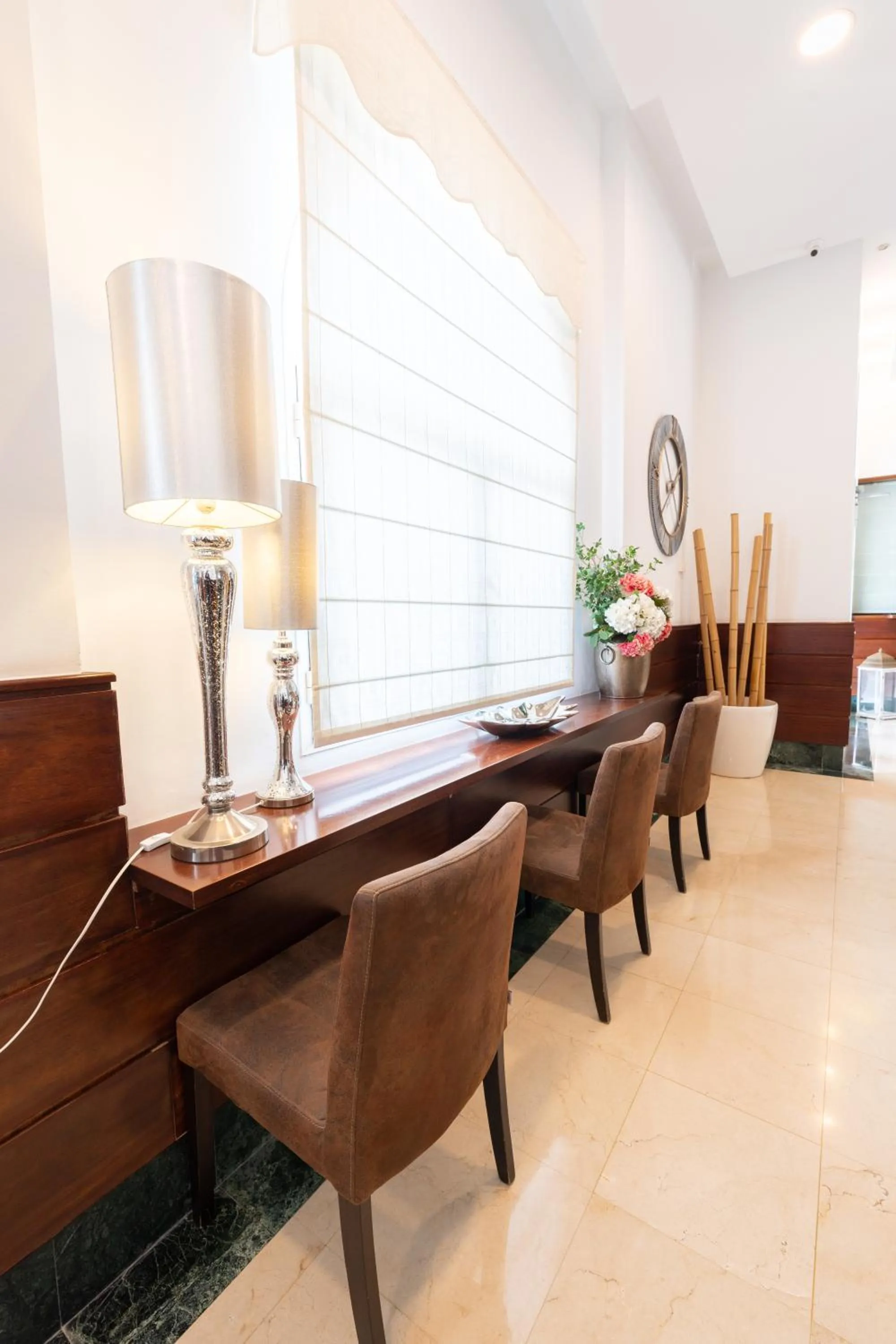 Lobby or reception in Hotel Romerito