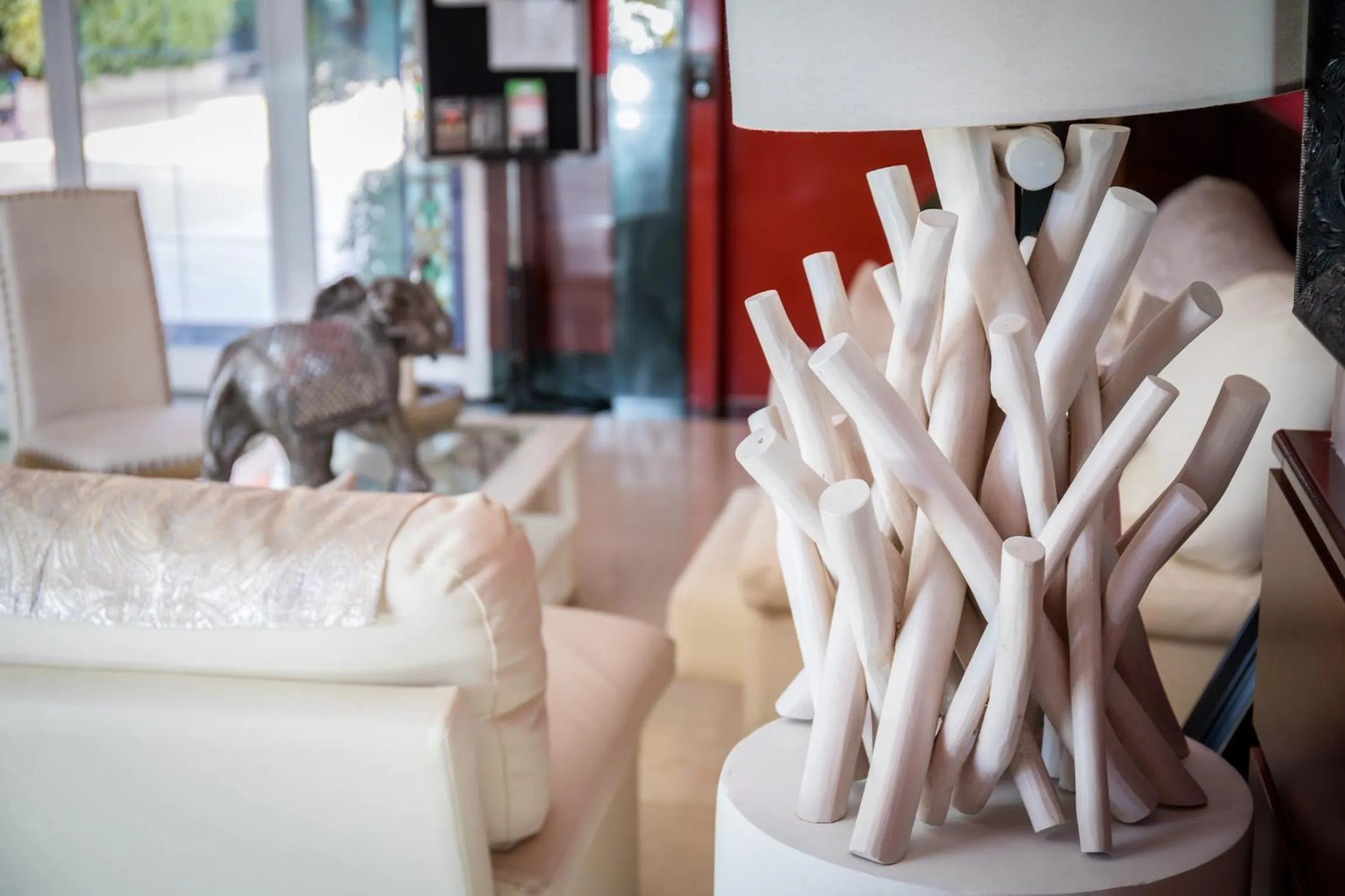 Lobby or reception in Hotel Romerito