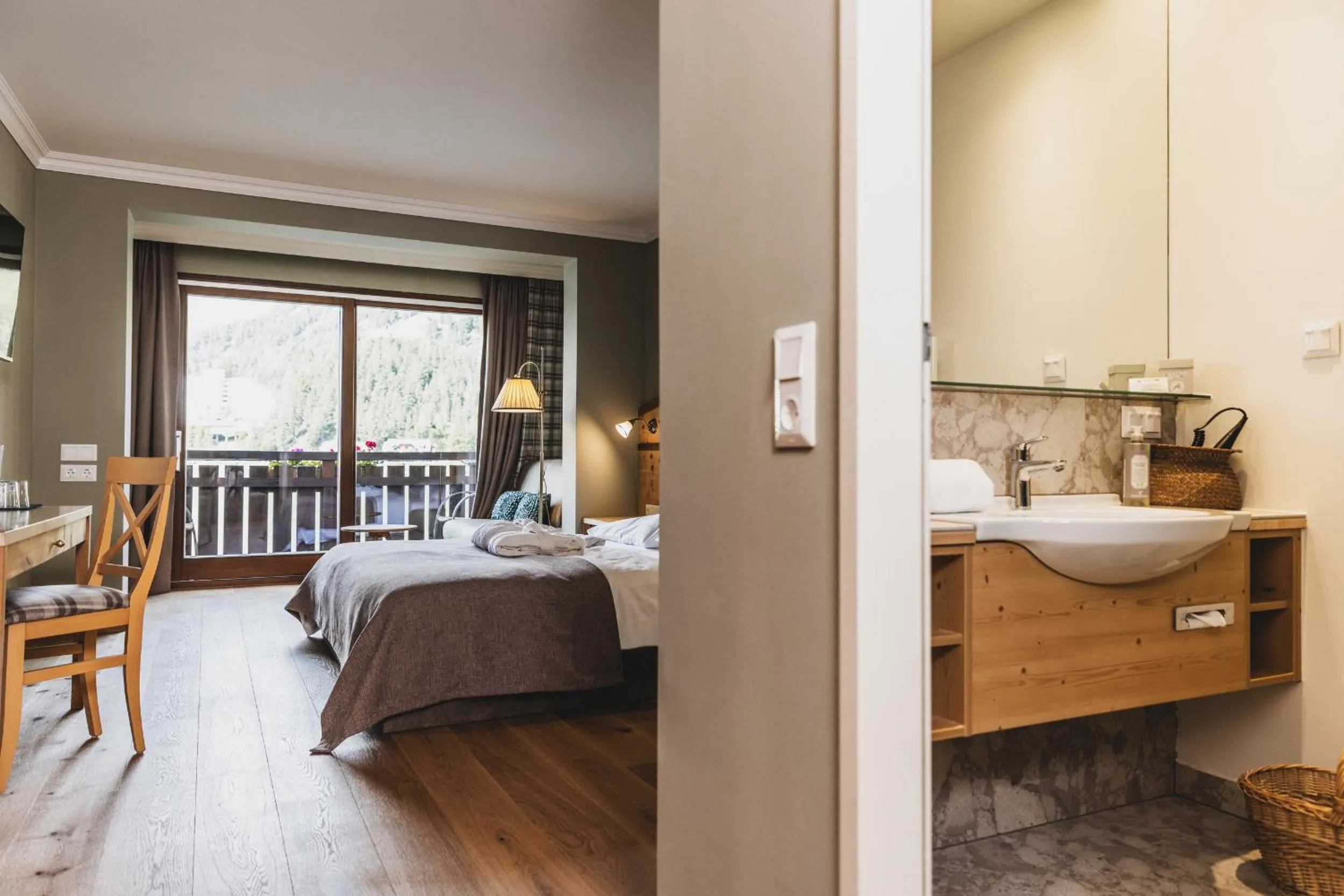 Bed in Seehotel Jägerwirt