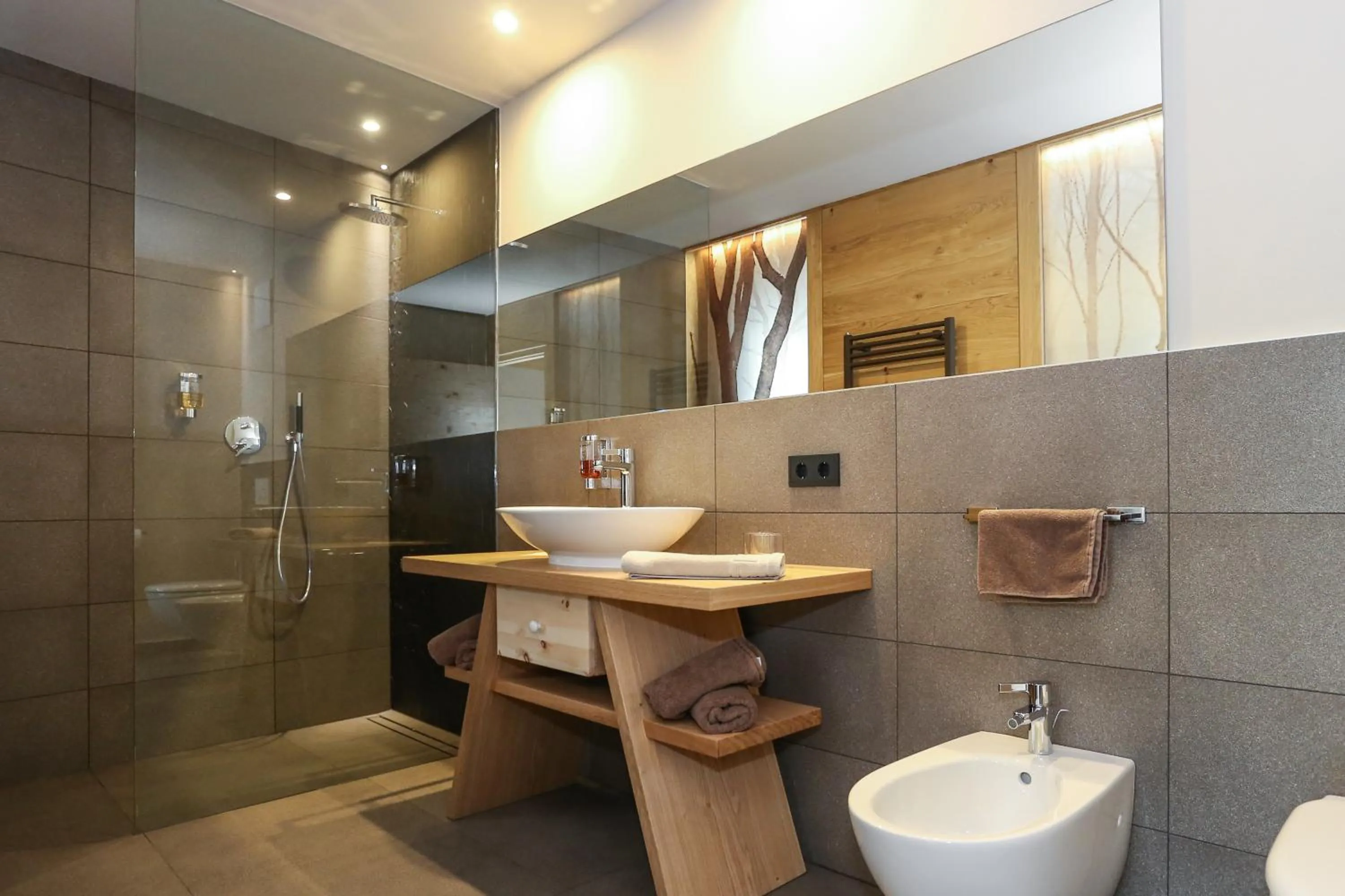 Bathroom in Hotel Gasthof Höllriegl