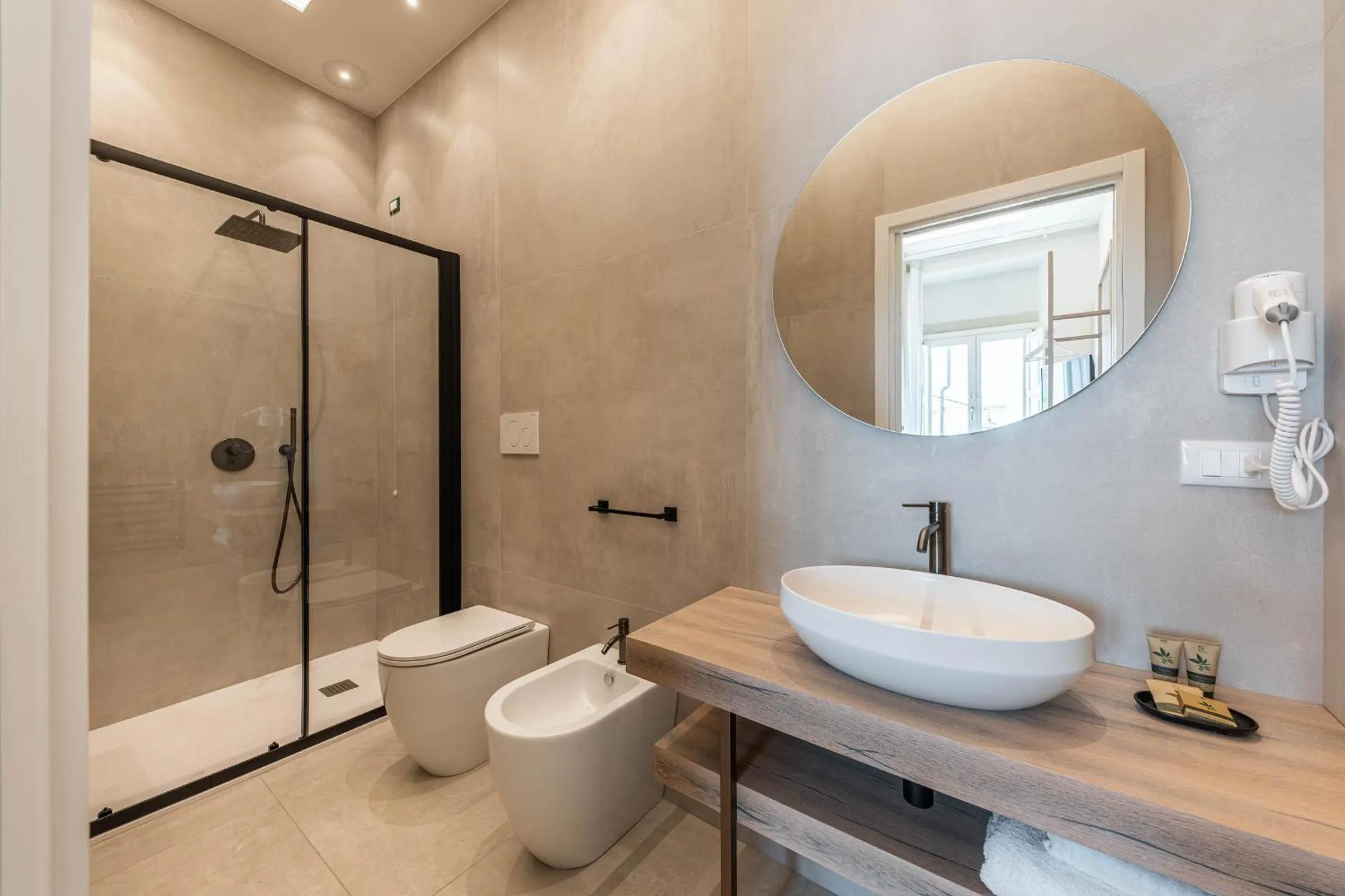 Shower in Palazzo Arco Cadura Hotel & Spa