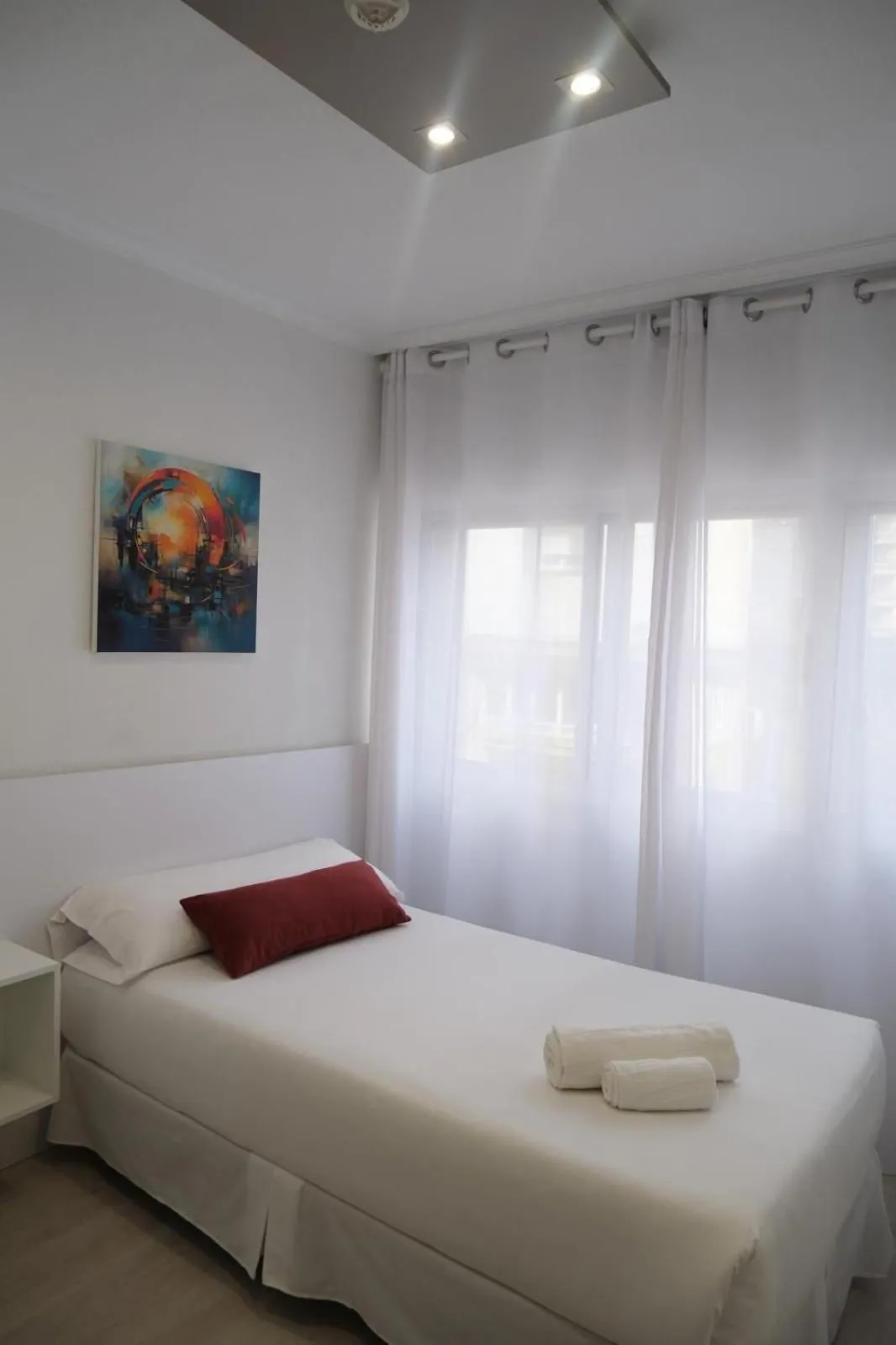 Bed in Hotel Gabriel y Galán