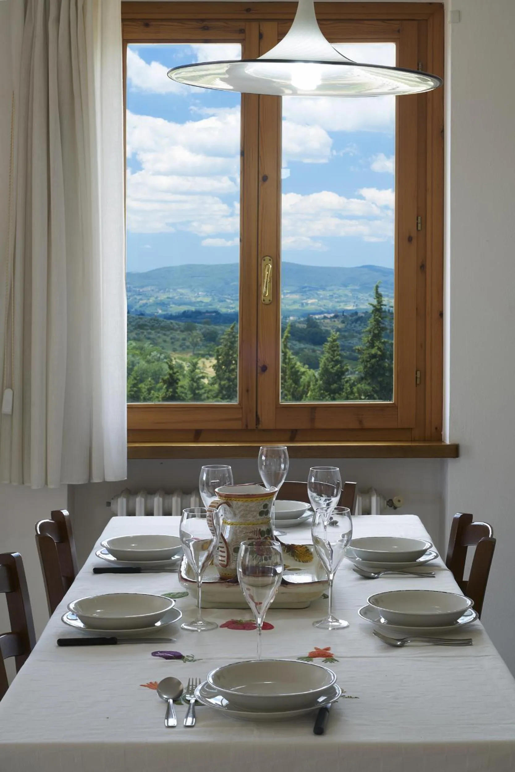 Dining area in Villa Il Borraccio - Apartments Azalea and Begonia