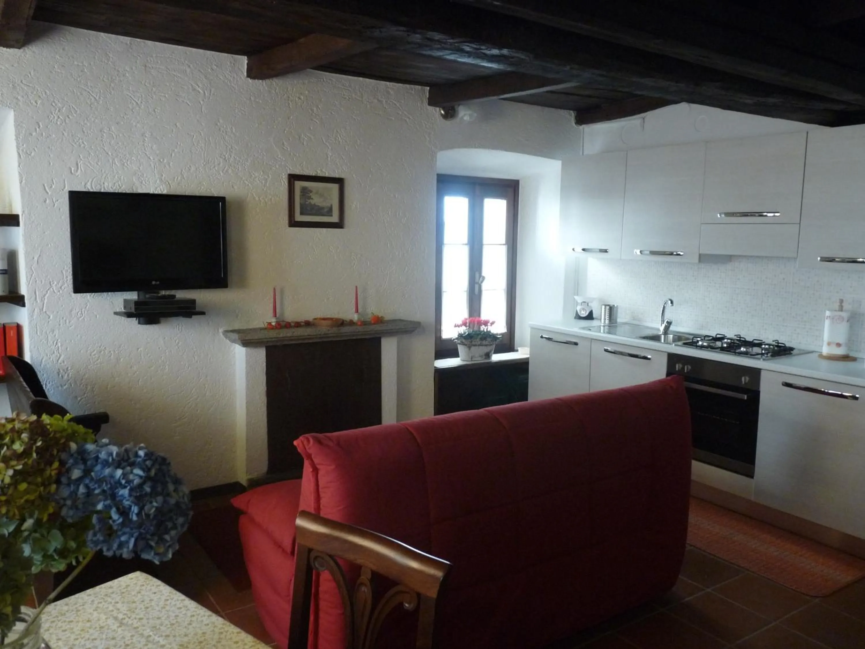 Kitchen or kitchenette in Apartments Cusius and Horta