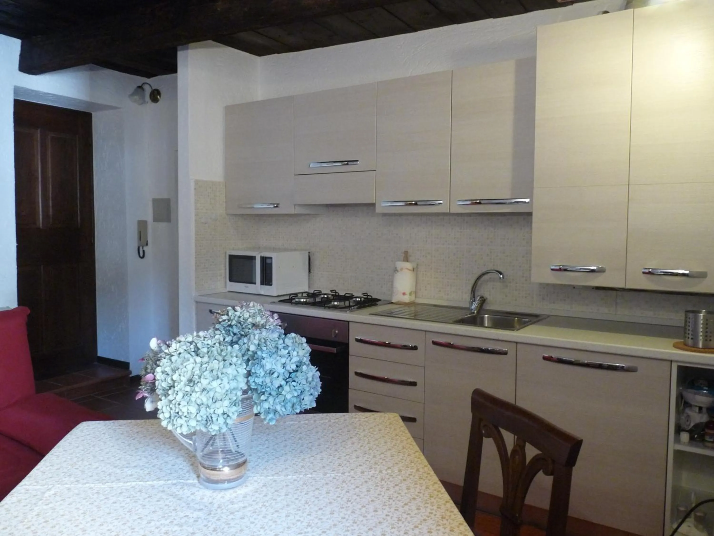 Kitchen or kitchenette in Apartments Cusius and Horta