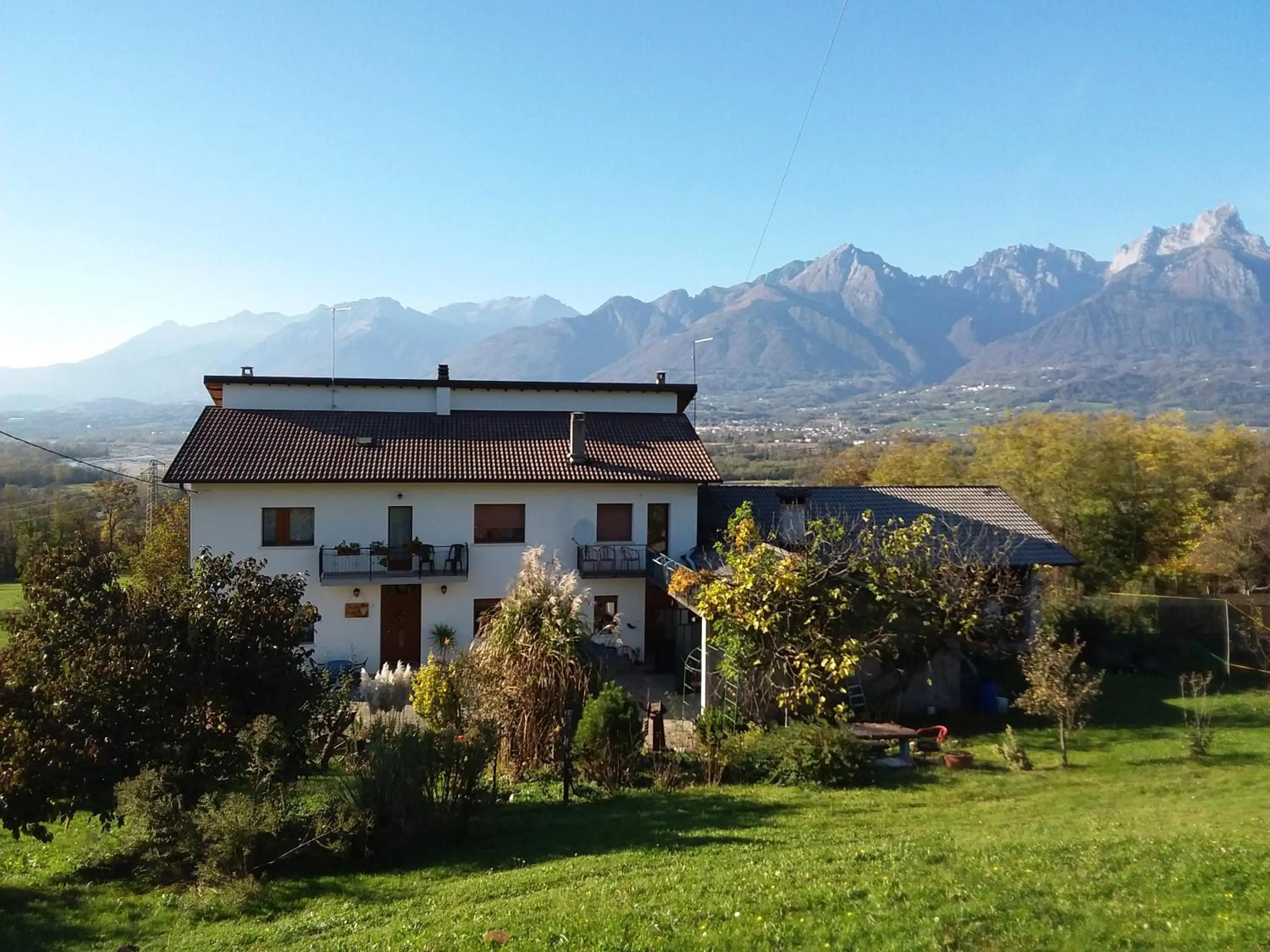 Bird's eye view in B&B Panorama Dolomiti