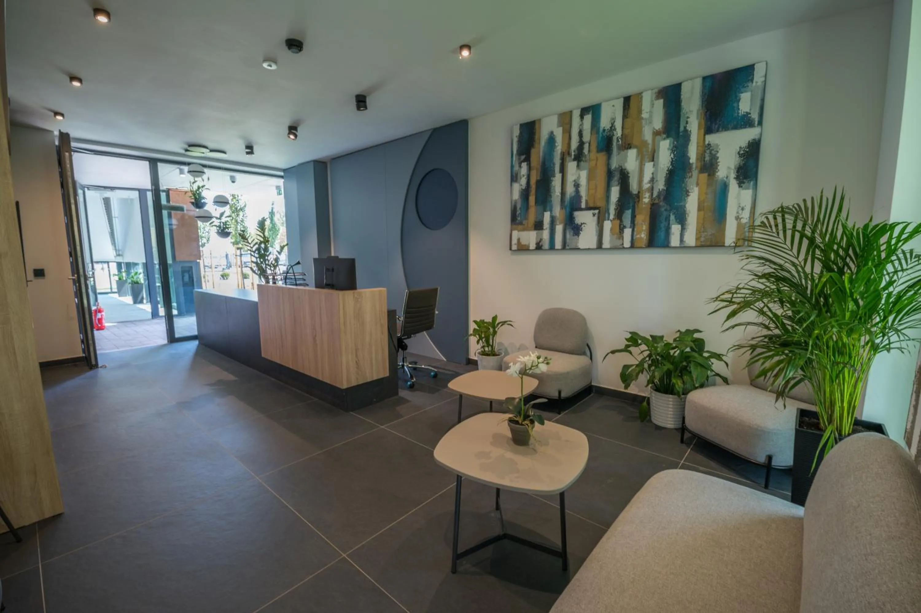 Lobby or reception in BJ81 Suite Hotel