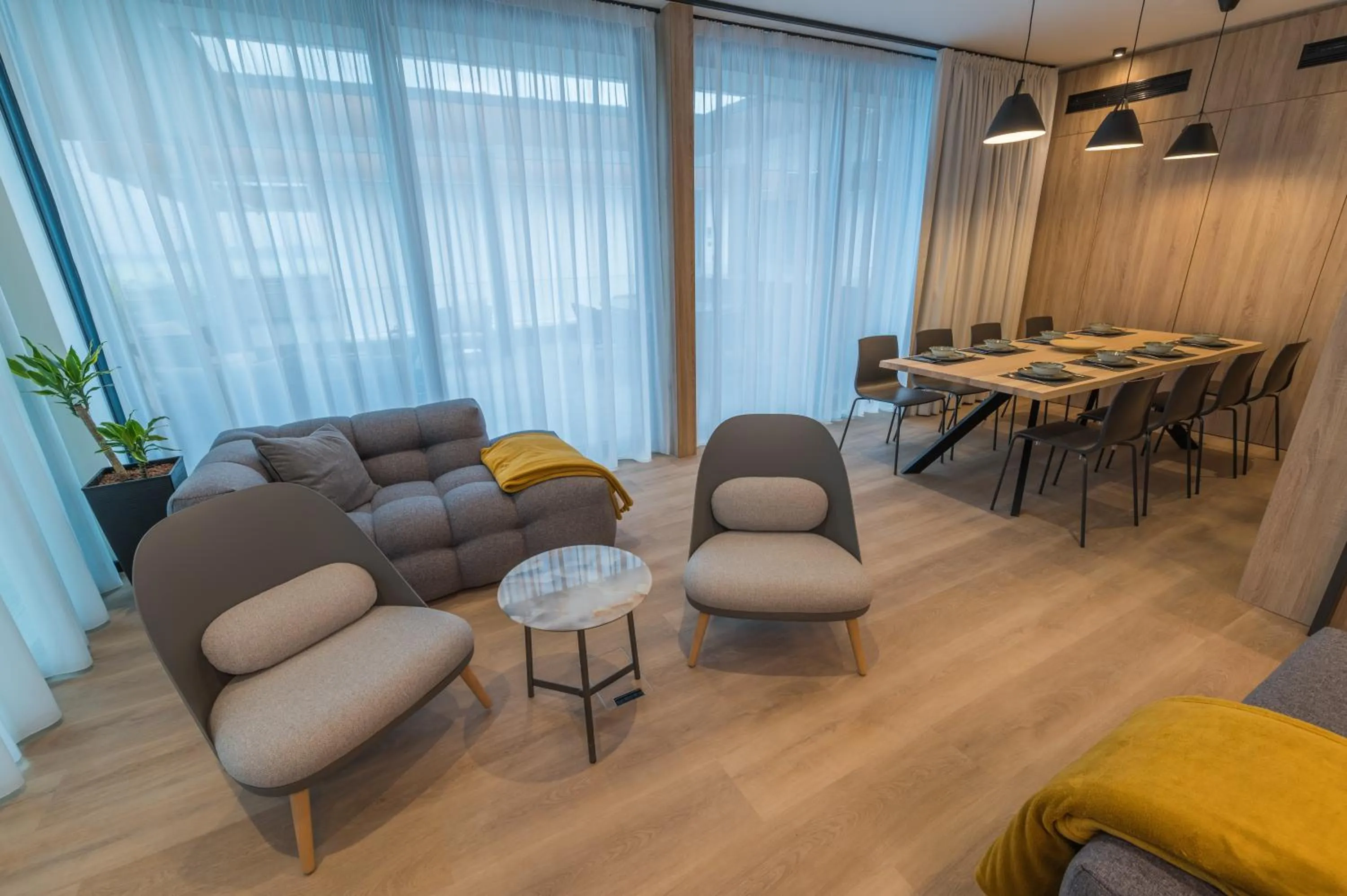 Living room in BJ81 Suite Hotel