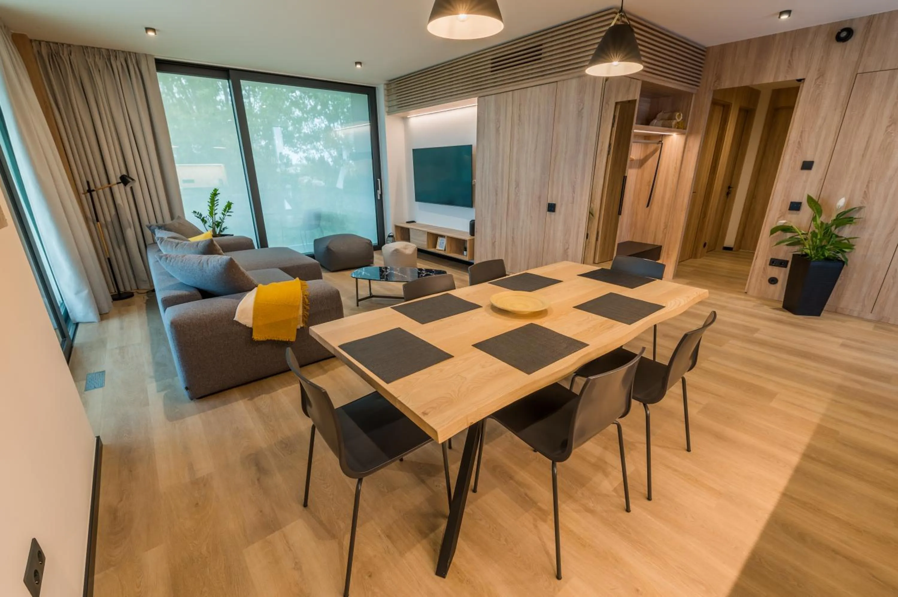 Living room in BJ81 Suite Hotel