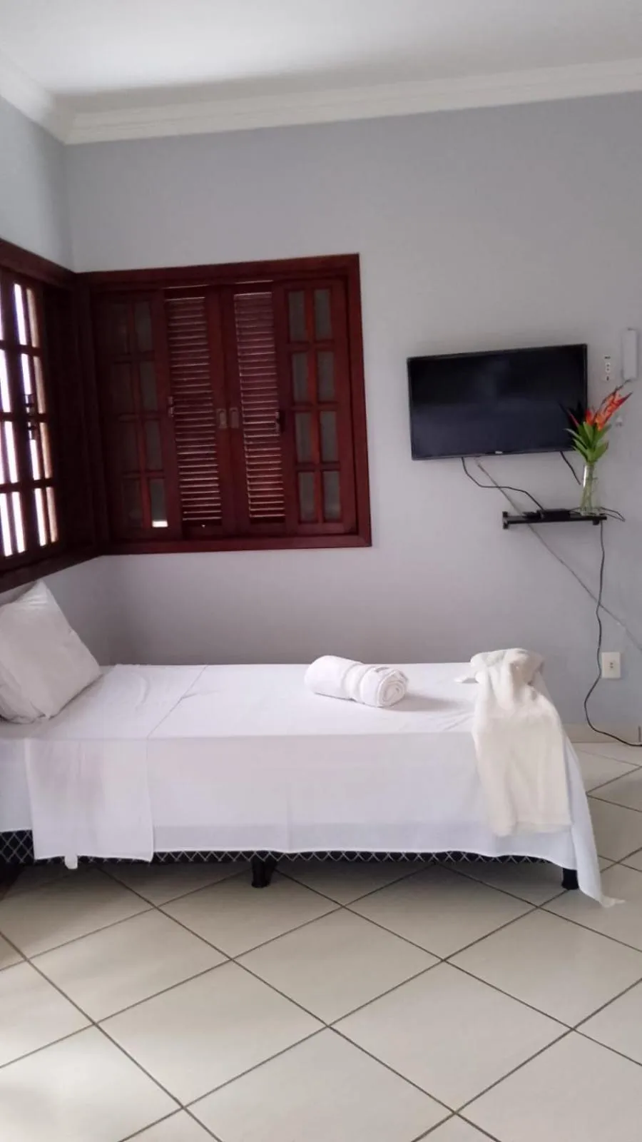 Bed in Pousada Aruna Eco Buzios