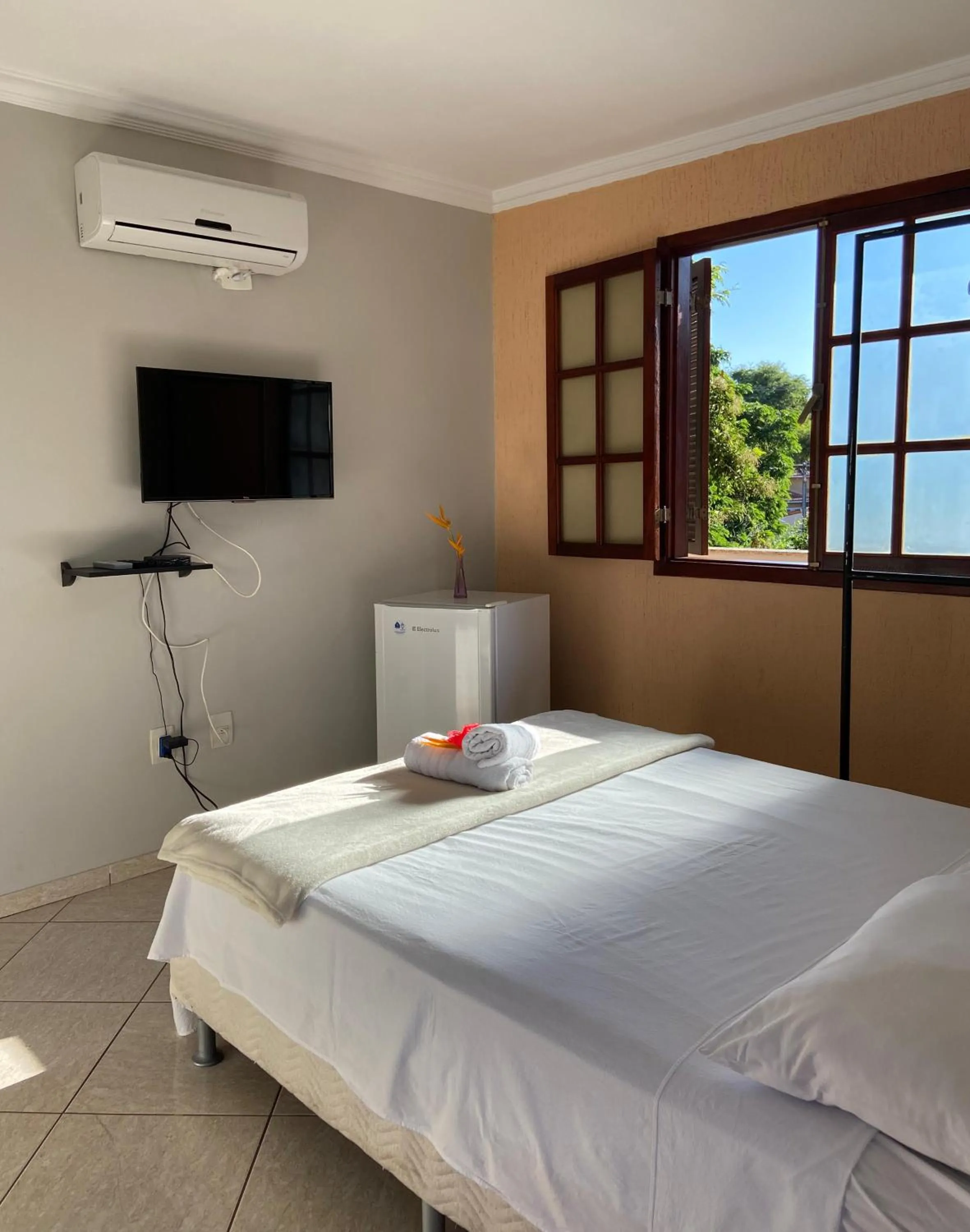 Bed in Pousada Aruna Eco Buzios