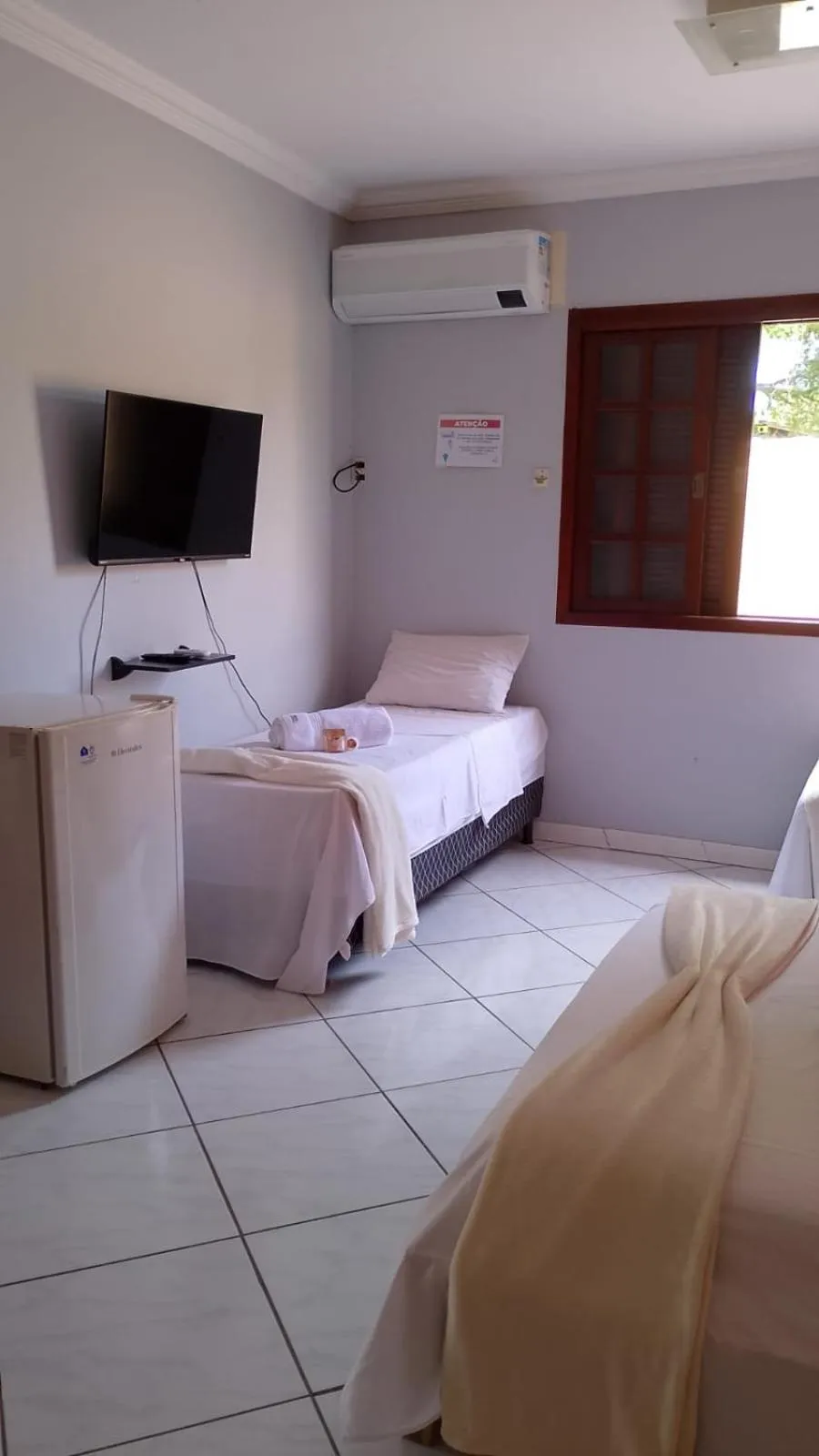 Bed in Pousada Aruna Eco Buzios