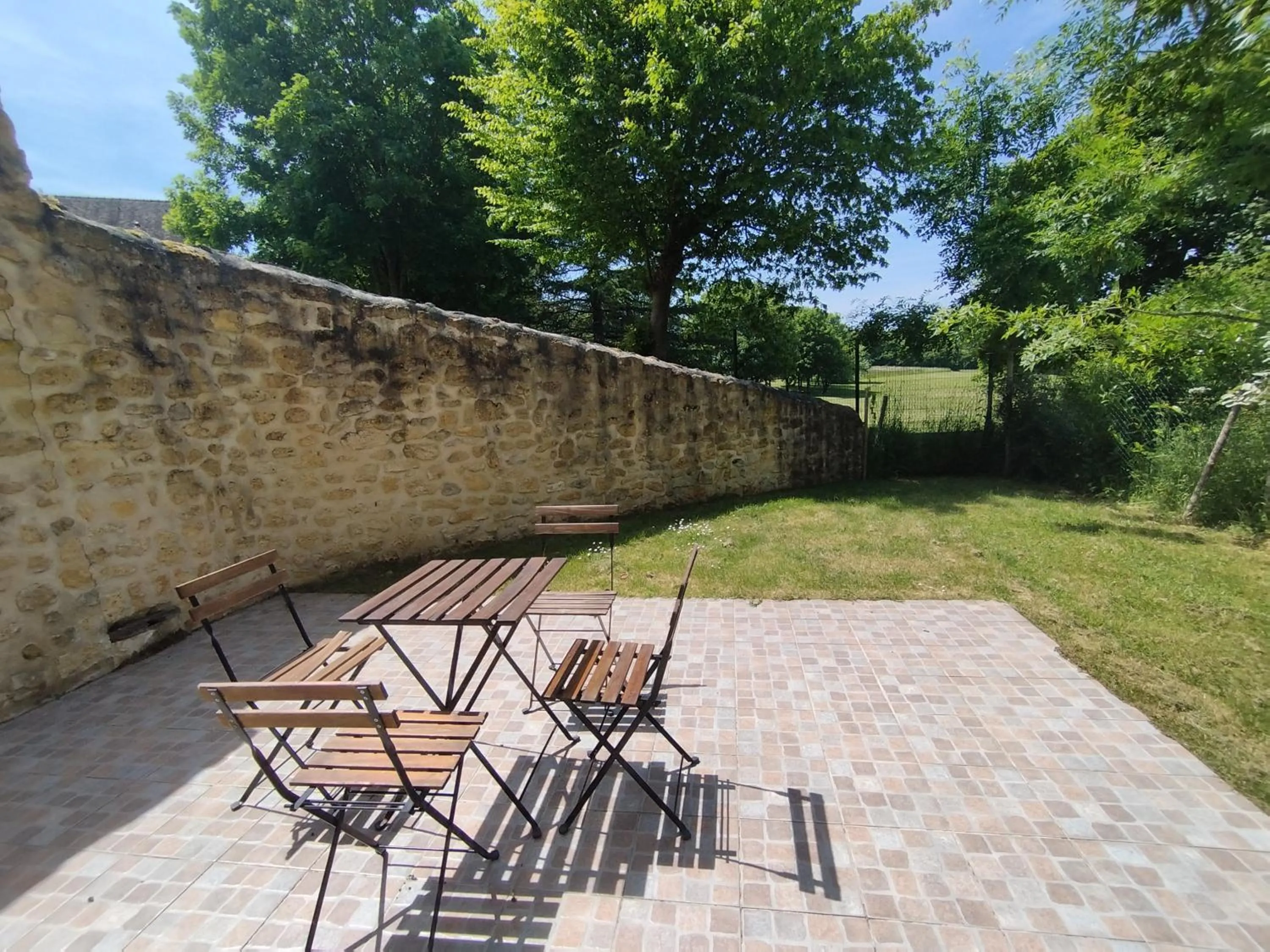 Patio in Le Haut-Val Résidences